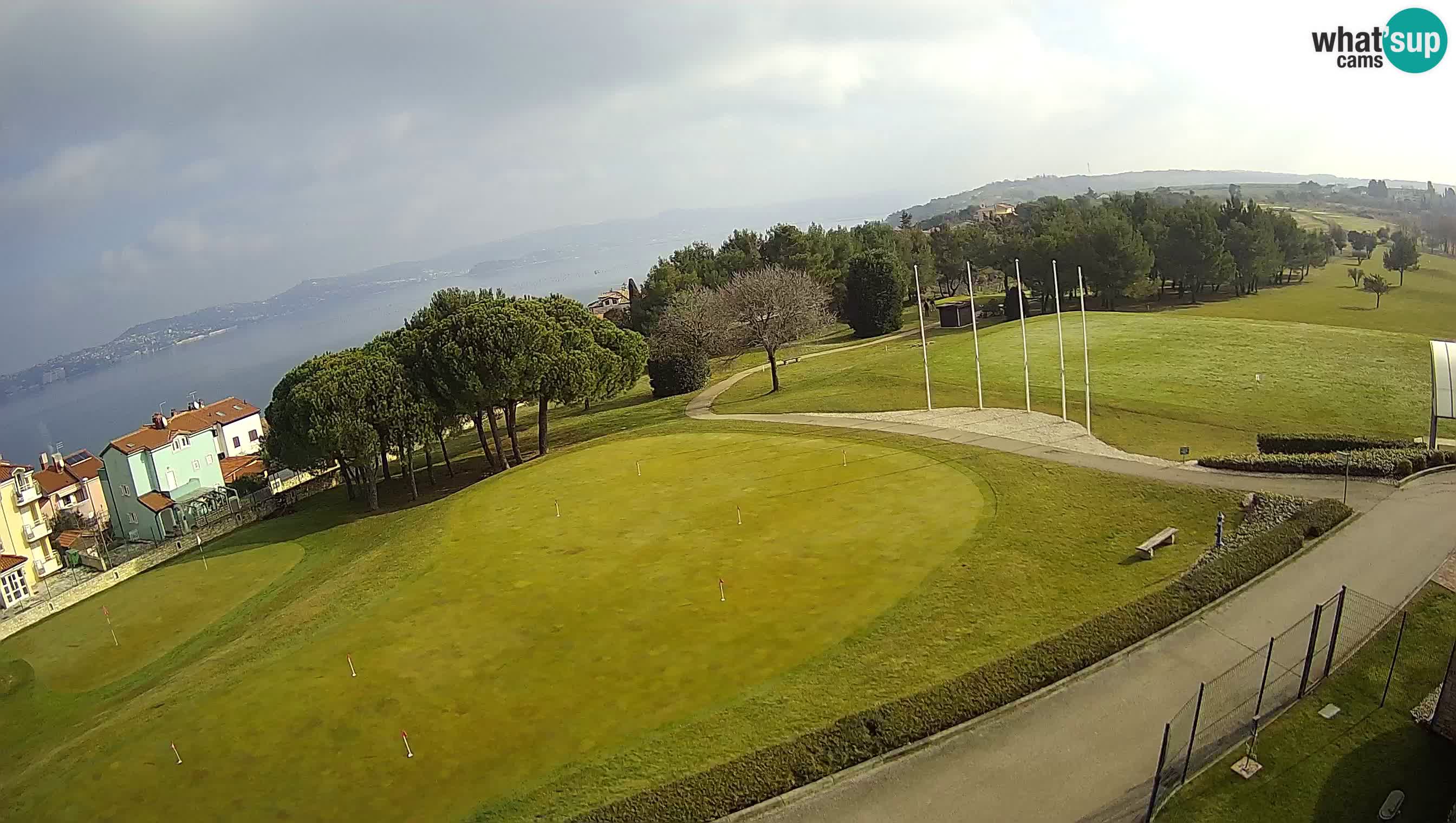 Golf Adriatique Webcam en direct Savudrija – Rezidencija Skiper – Istrie – Croatie