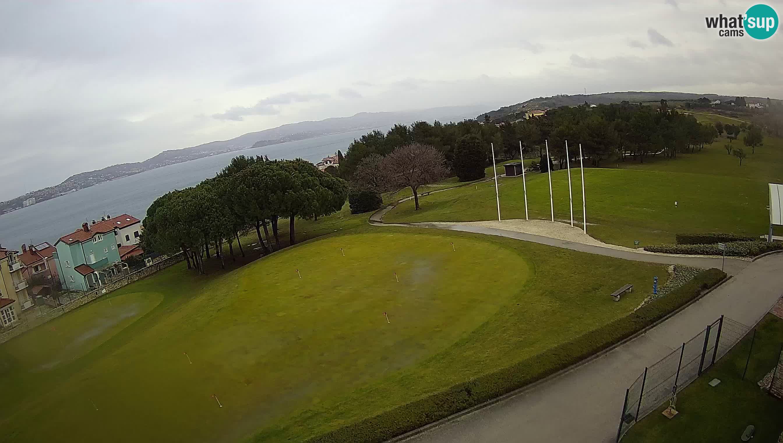 Golf Adriatique Webcam en direct Savudrija – Rezidencija Skiper – Istrie – Croatie