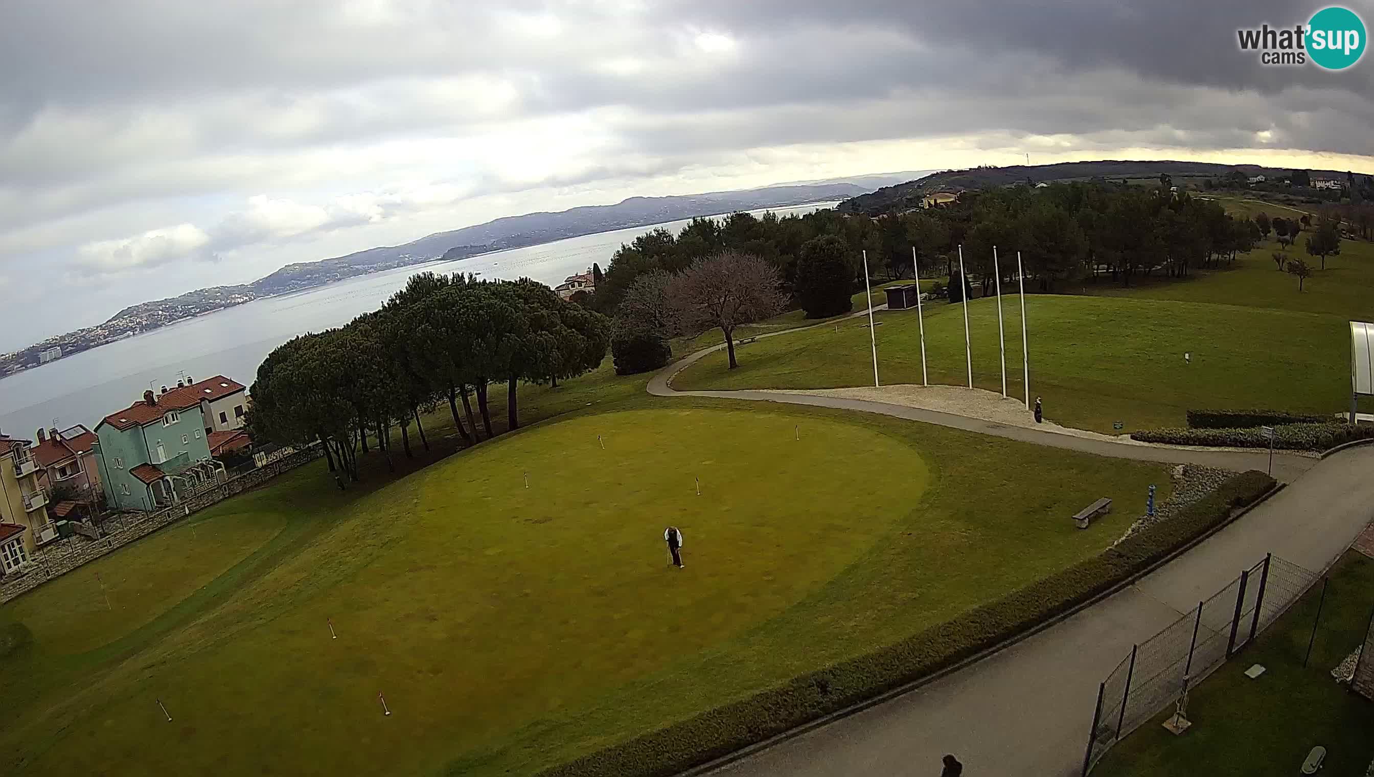 Golf Adriatique Webcam en direct Savudrija – Rezidencija Skiper – Istrie – Croatie