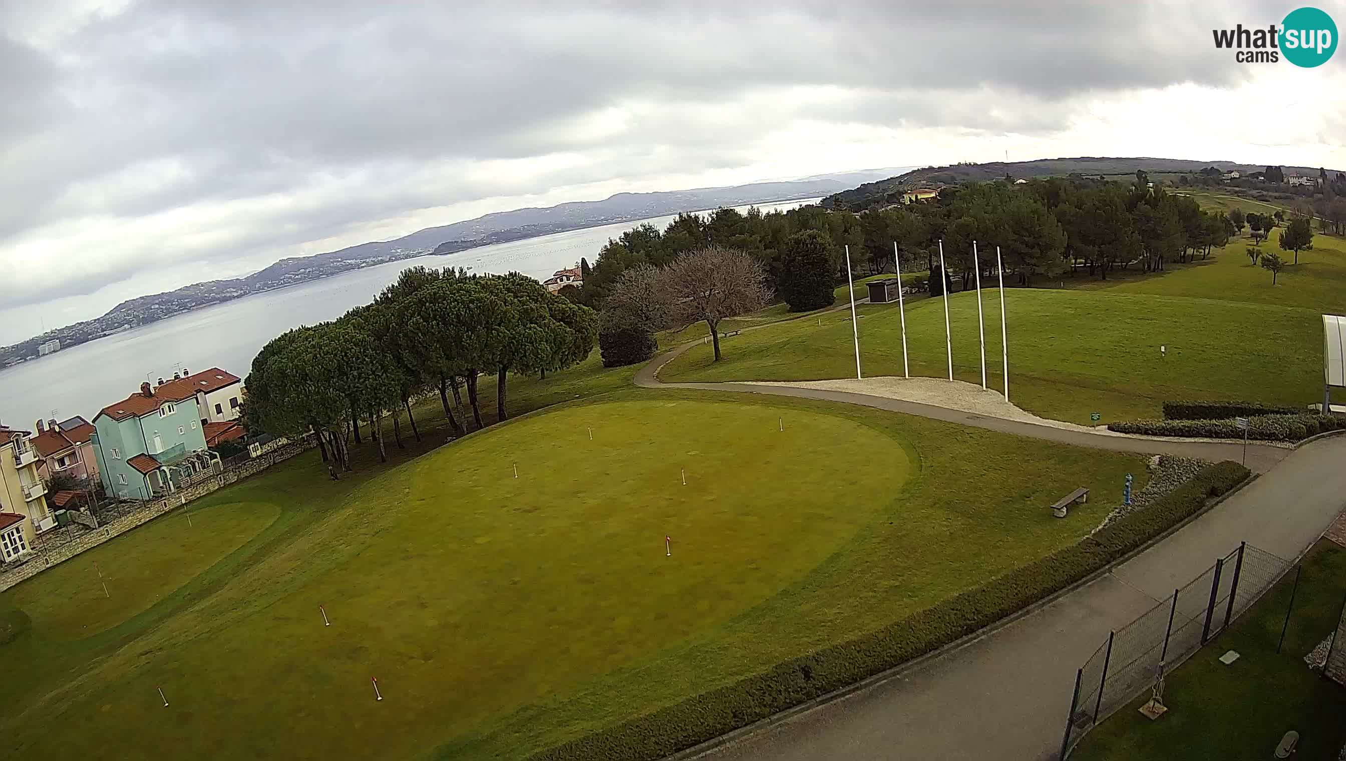 Golf Adriatique Webcam en direct Savudrija – Rezidencija Skiper – Istrie – Croatie