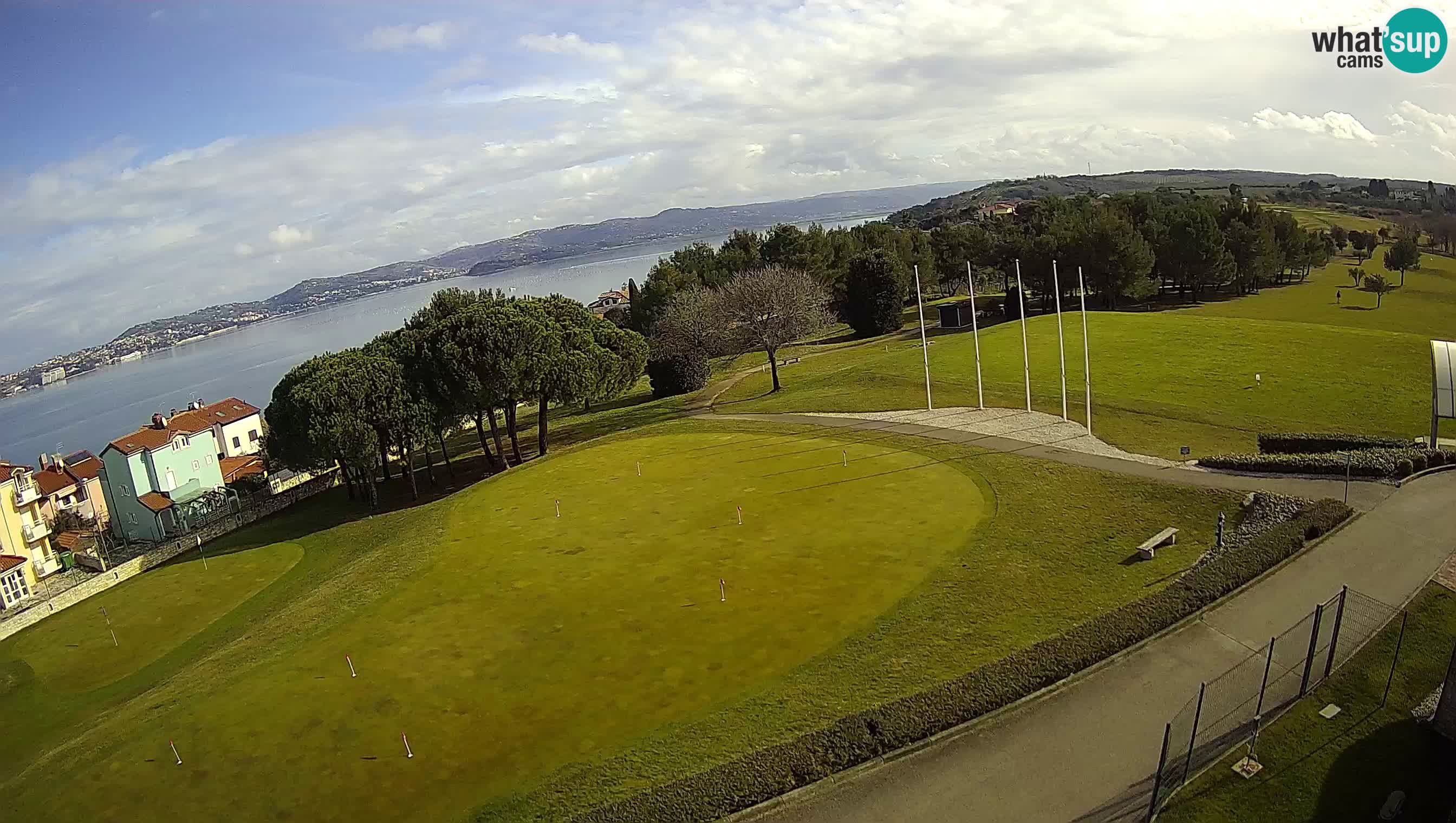 Golf Adriatique Webcam en direct Savudrija – Rezidencija Skiper – Istrie – Croatie