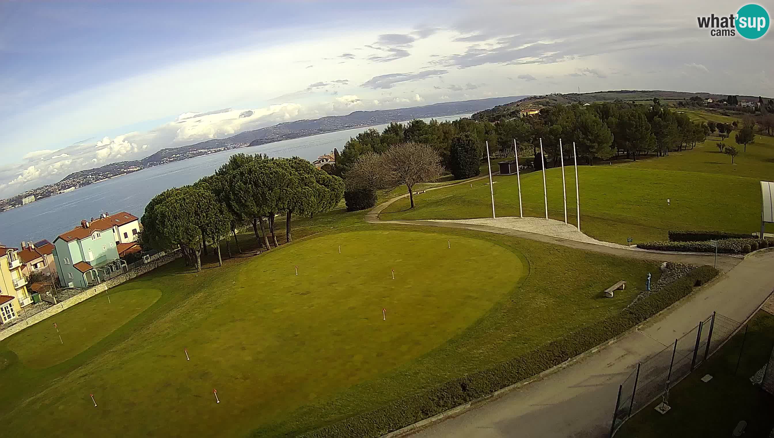 Golf Adriatic Spletna kamera v živo Savudrija – Rezidencija Skiper – Istra – Hrvaška