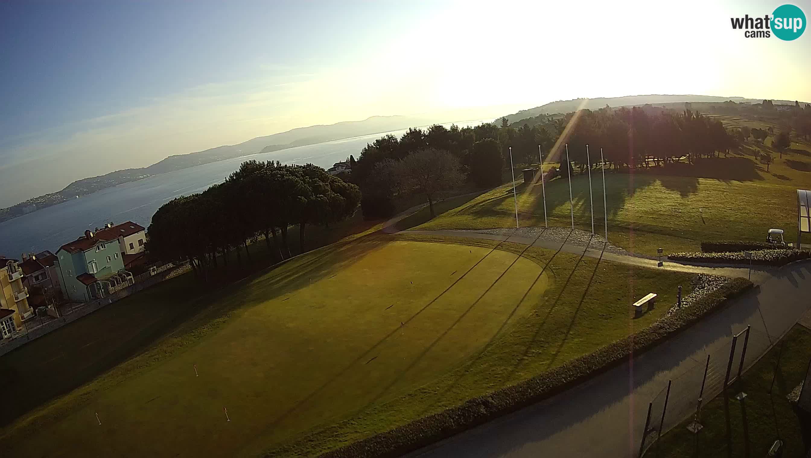 Golf Adriatique Webcam en direct Savudrija – Rezidencija Skiper – Istrie – Croatie