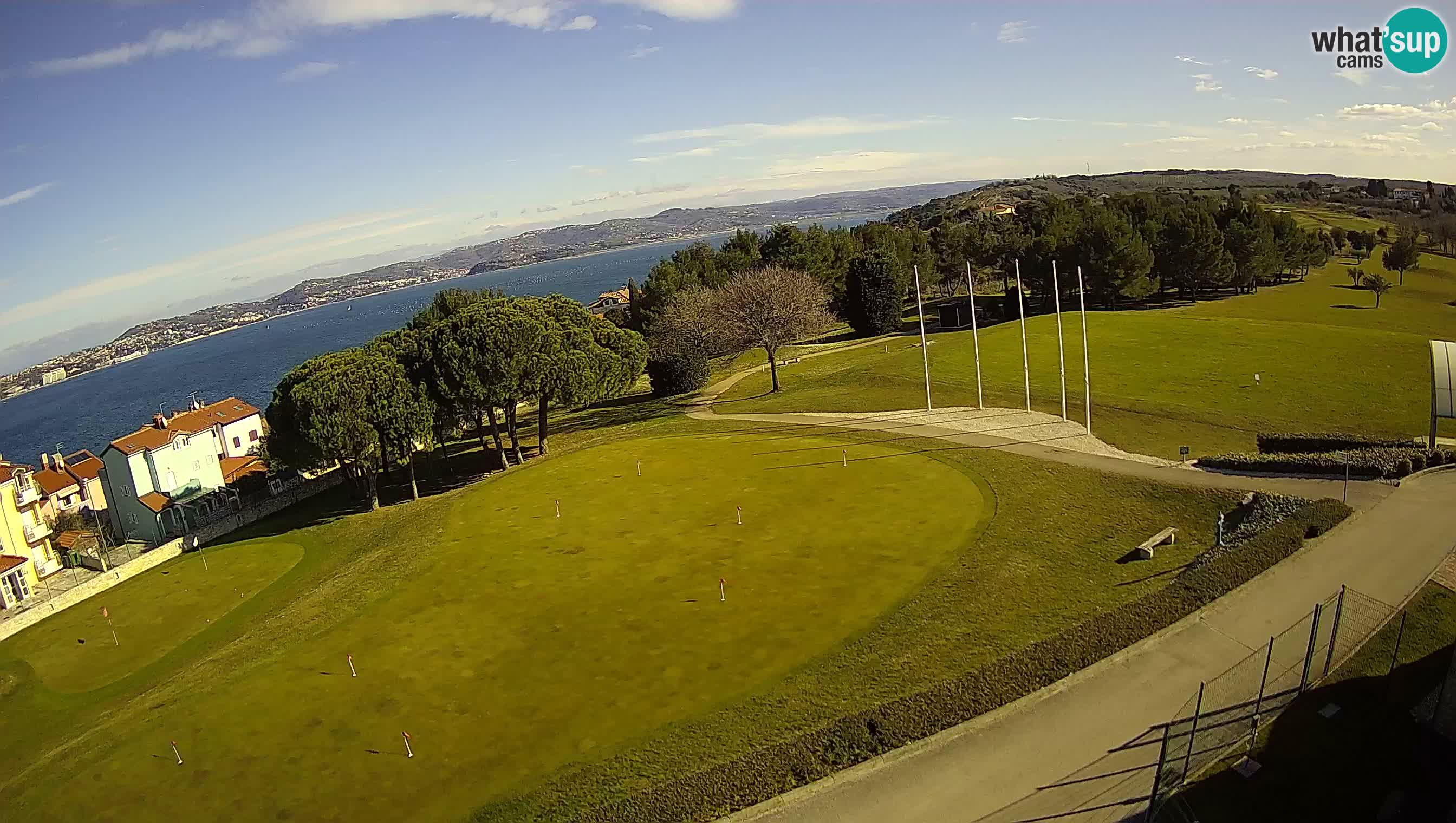 Golf Adriatic Spletna kamera v živo Savudrija – Rezidencija Skiper – Istra – Hrvaška