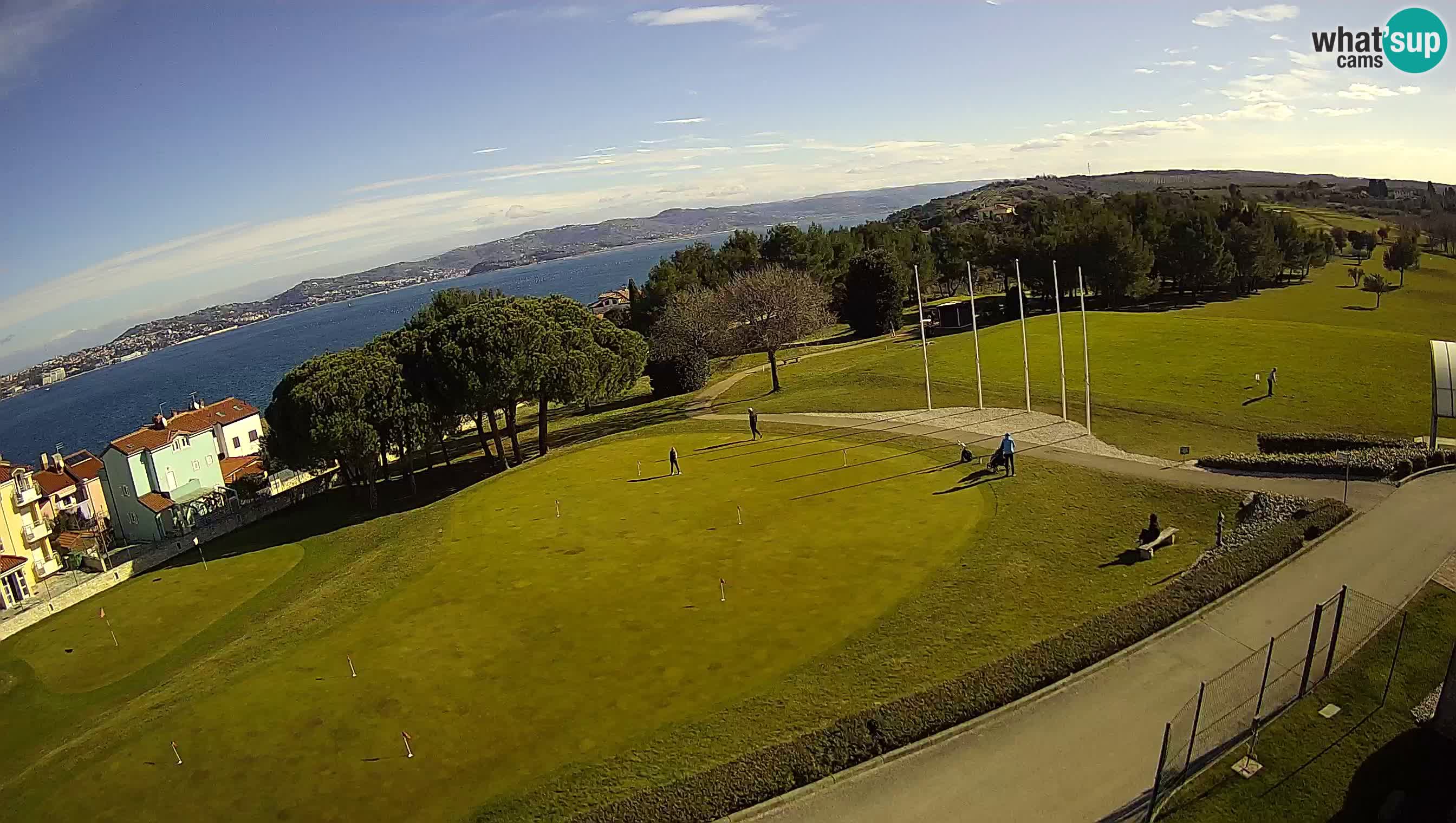 Golf Adriatic Live webcam Savudrija – Rezidencija Skiper – Istria – Croatia