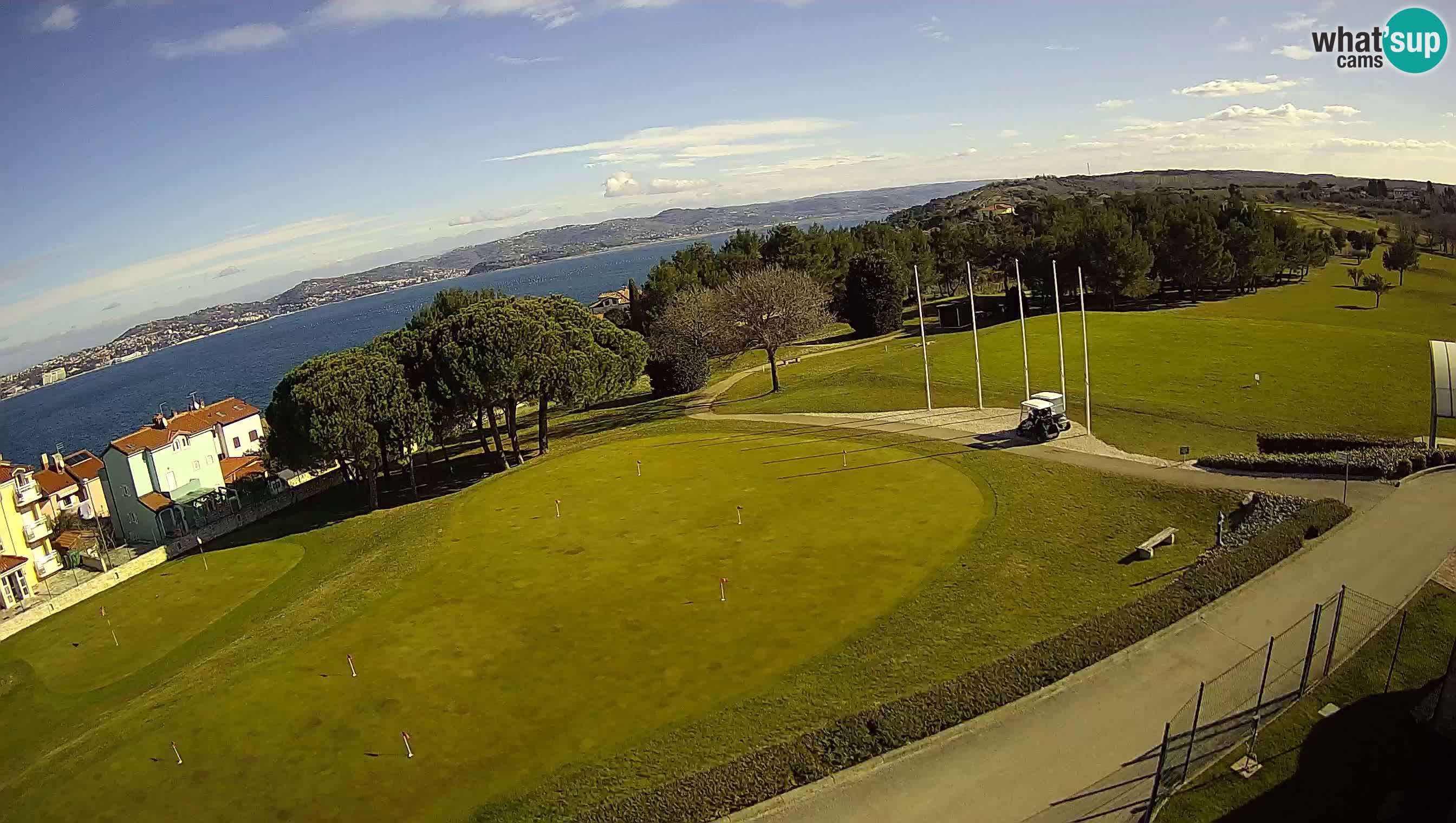 Golf Adriatic Live webcam Savudrija – Rezidencija Skiper – Istria – Croazia