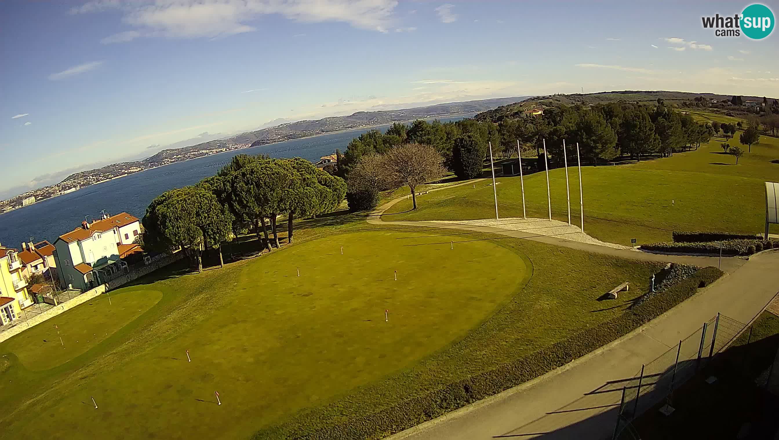 Golf Adriatic Live webcam Savudrija – Rezidencija Skiper – Istria – Croazia
