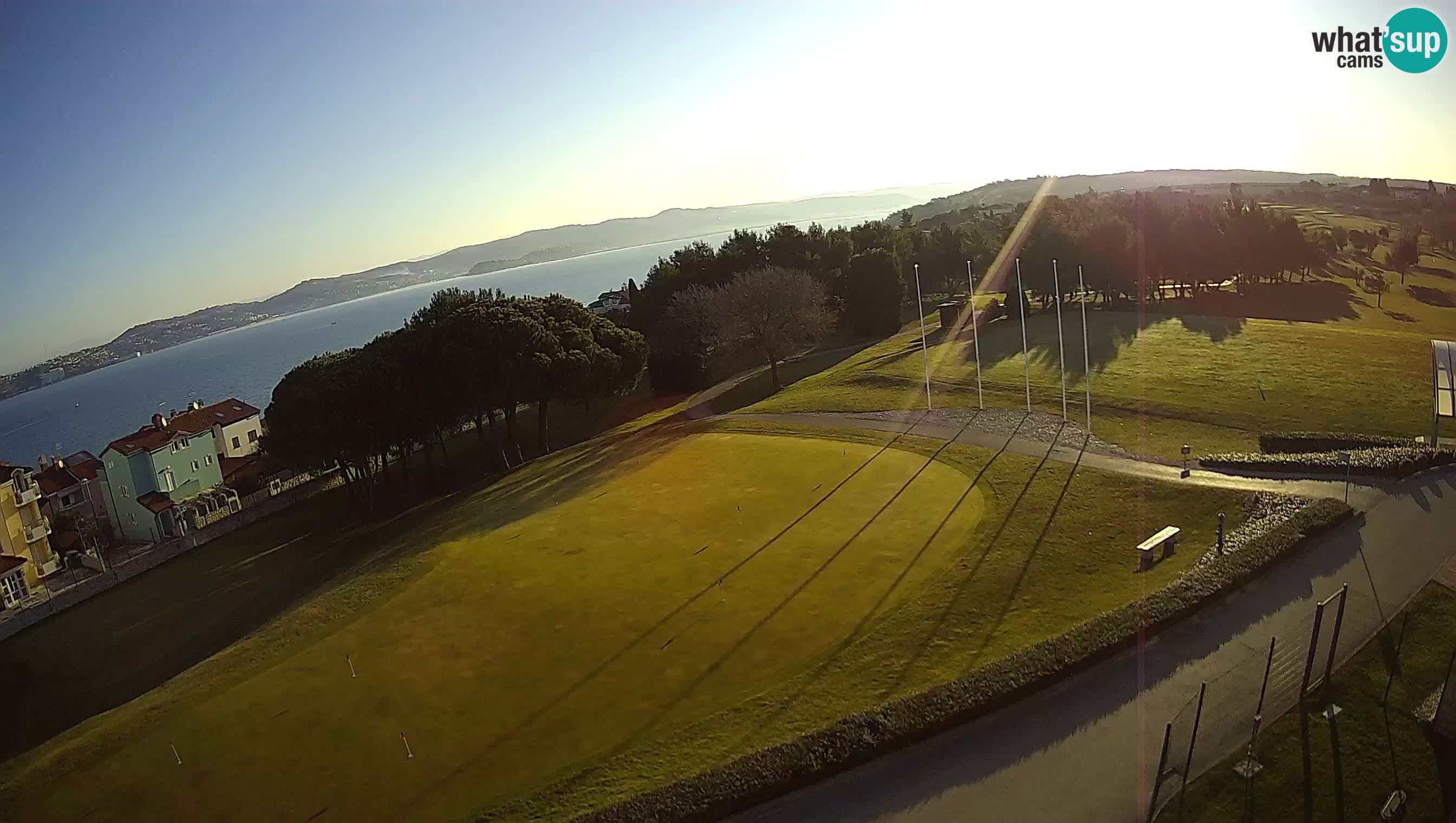Golf Adriatic Live webcam Savudrija – Rezidencija Skiper – Istria – Croatia