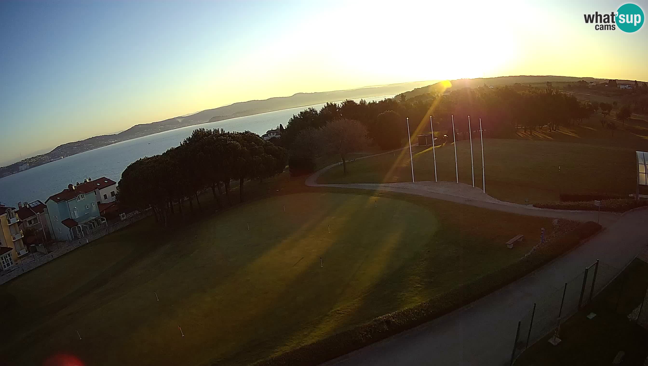 Golf Adriatic Live webcam Savudrija – Rezidencija Skiper – Istria – Croazia