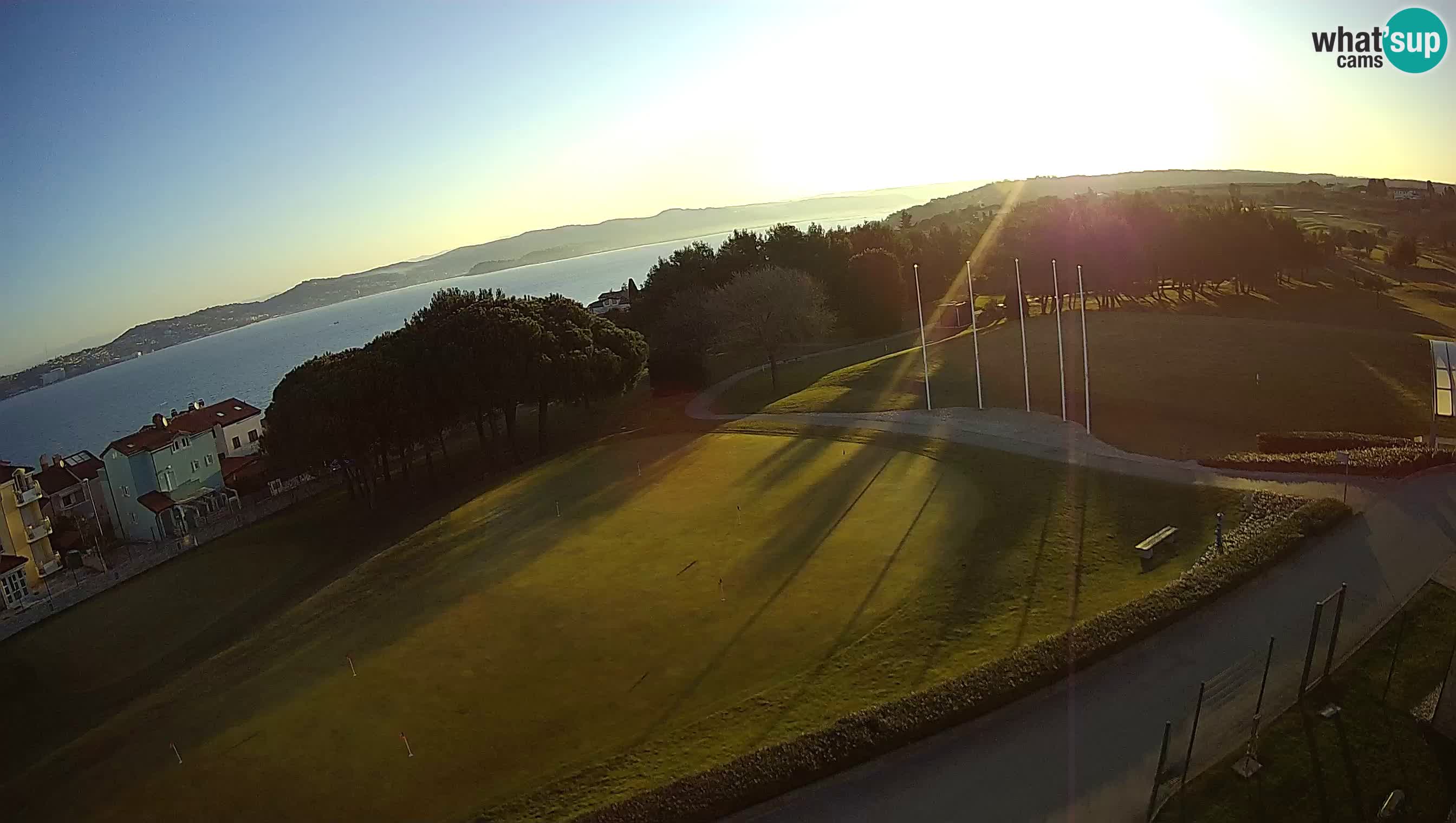 Golf Adriatic Cámara web en vivo Savudrija – Rezidencija Skiper – Istria – Croacia