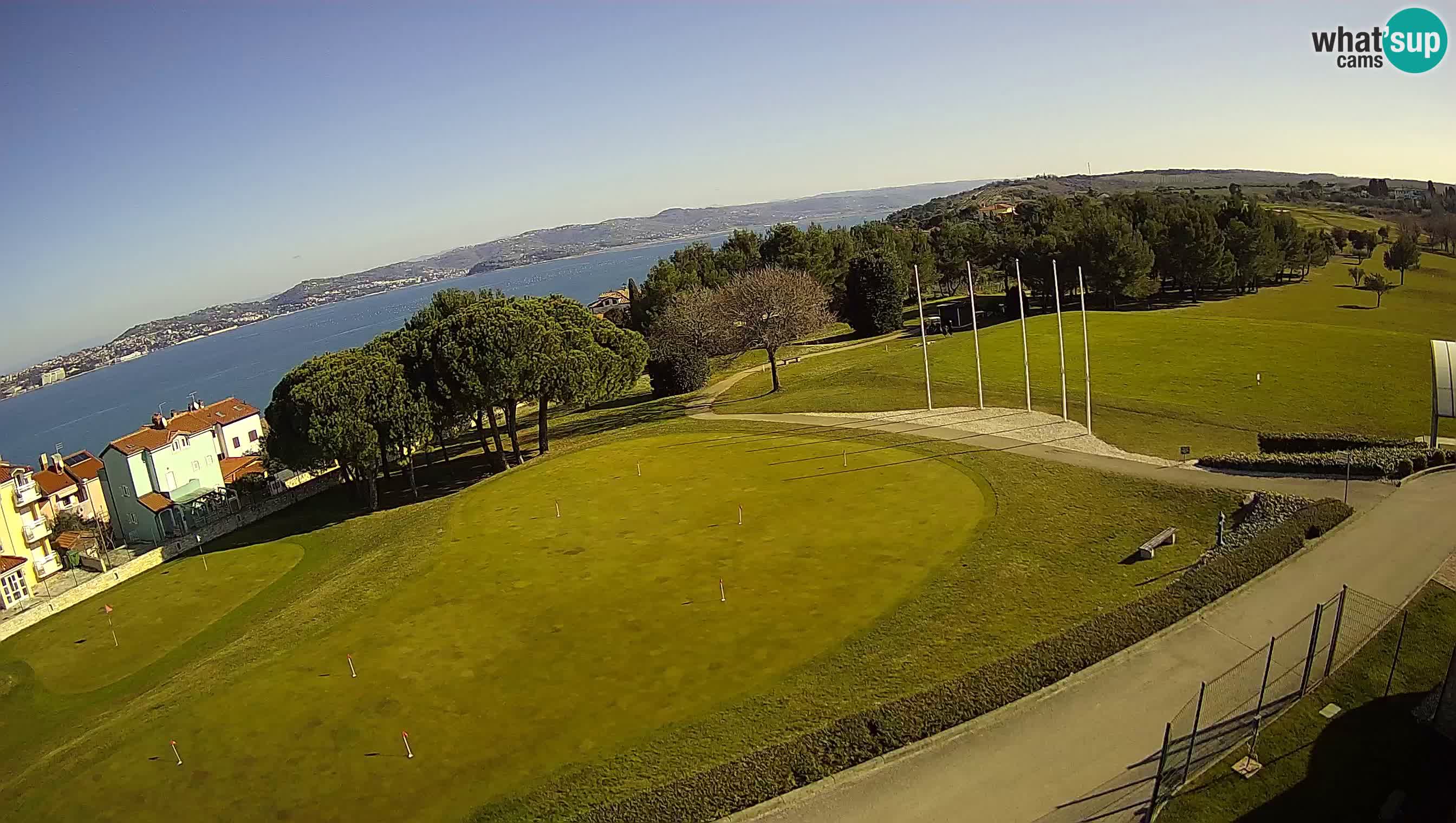 Golf Adriatic Spletna kamera v živo Savudrija – Rezidencija Skiper – Istra – Hrvaška