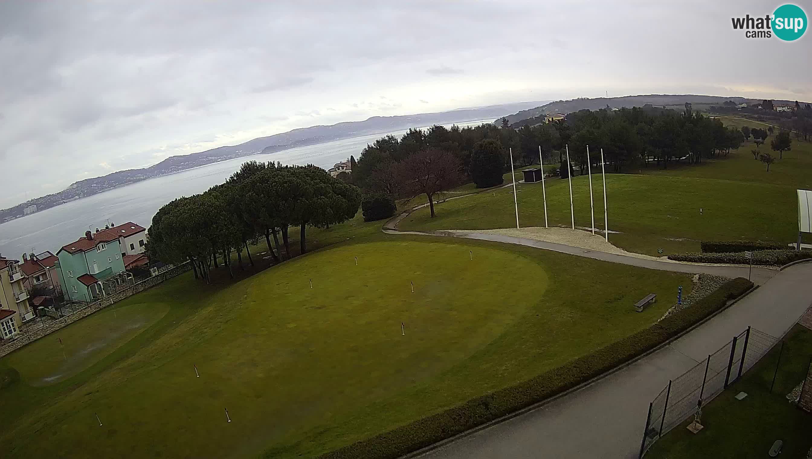Golf Adriatique Webcam en direct Savudrija – Rezidencija Skiper – Istrie – Croatie