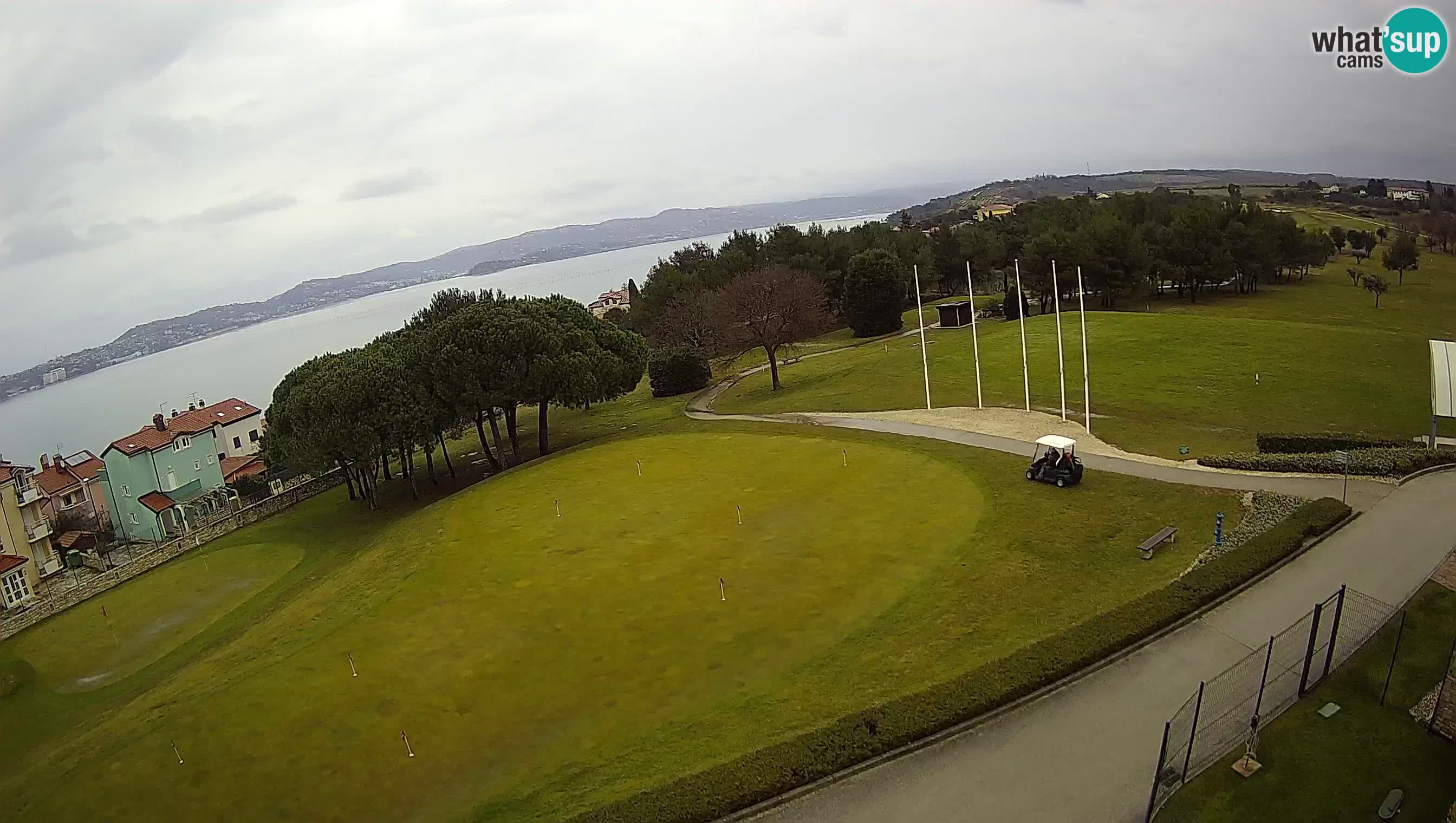 Golf Adriatique Webcam en direct Savudrija – Rezidencija Skiper – Istrie – Croatie