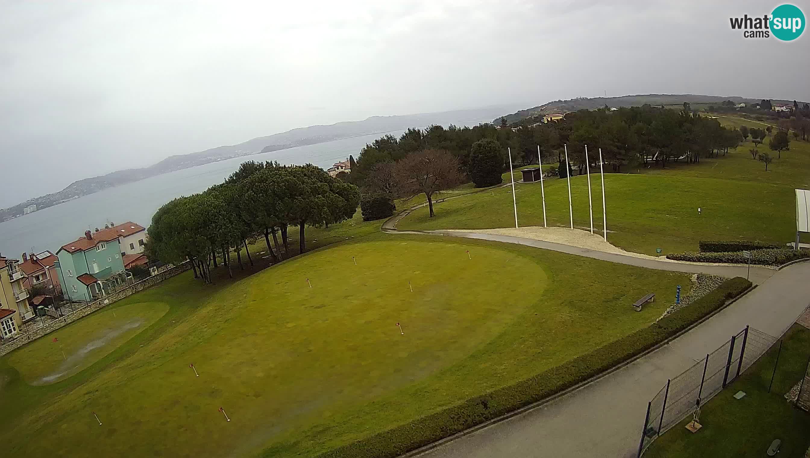 Golf Adriatique Webcam en direct Savudrija – Rezidencija Skiper – Istrie – Croatie