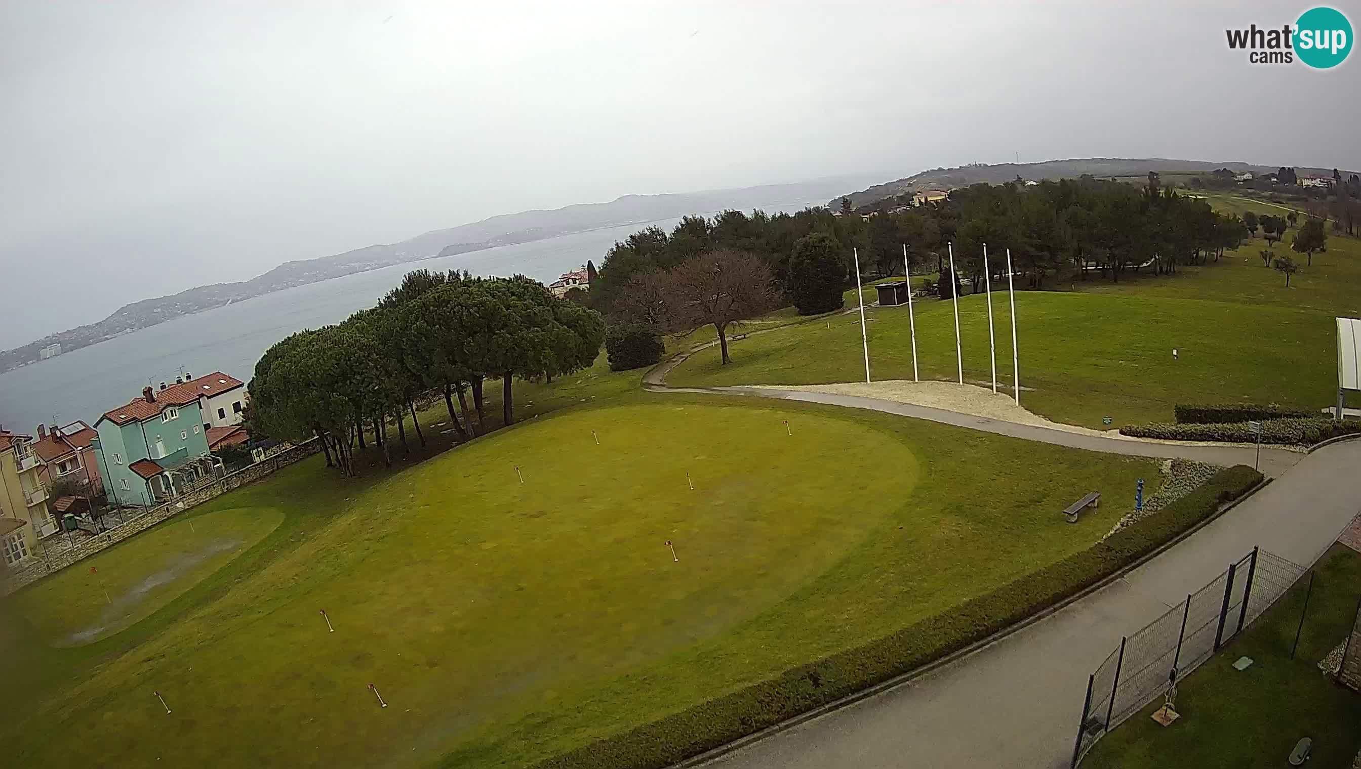 Golf Adriatique Webcam en direct Savudrija – Rezidencija Skiper – Istrie – Croatie