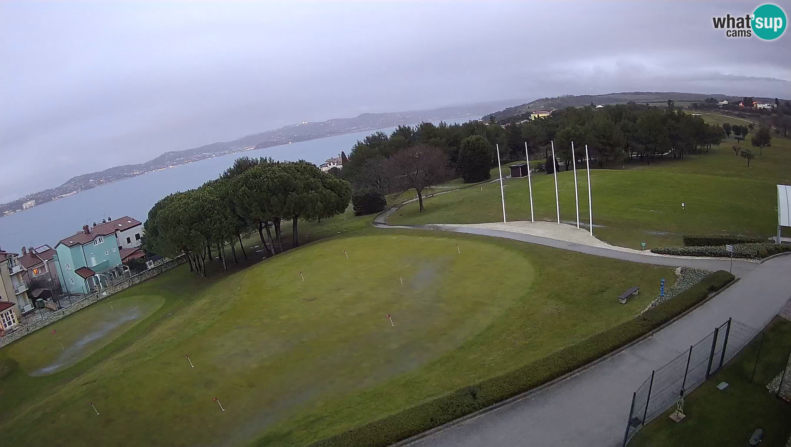 Golf Adriatique Webcam en direct Savudrija – Rezidencija Skiper – Istrie – Croatie