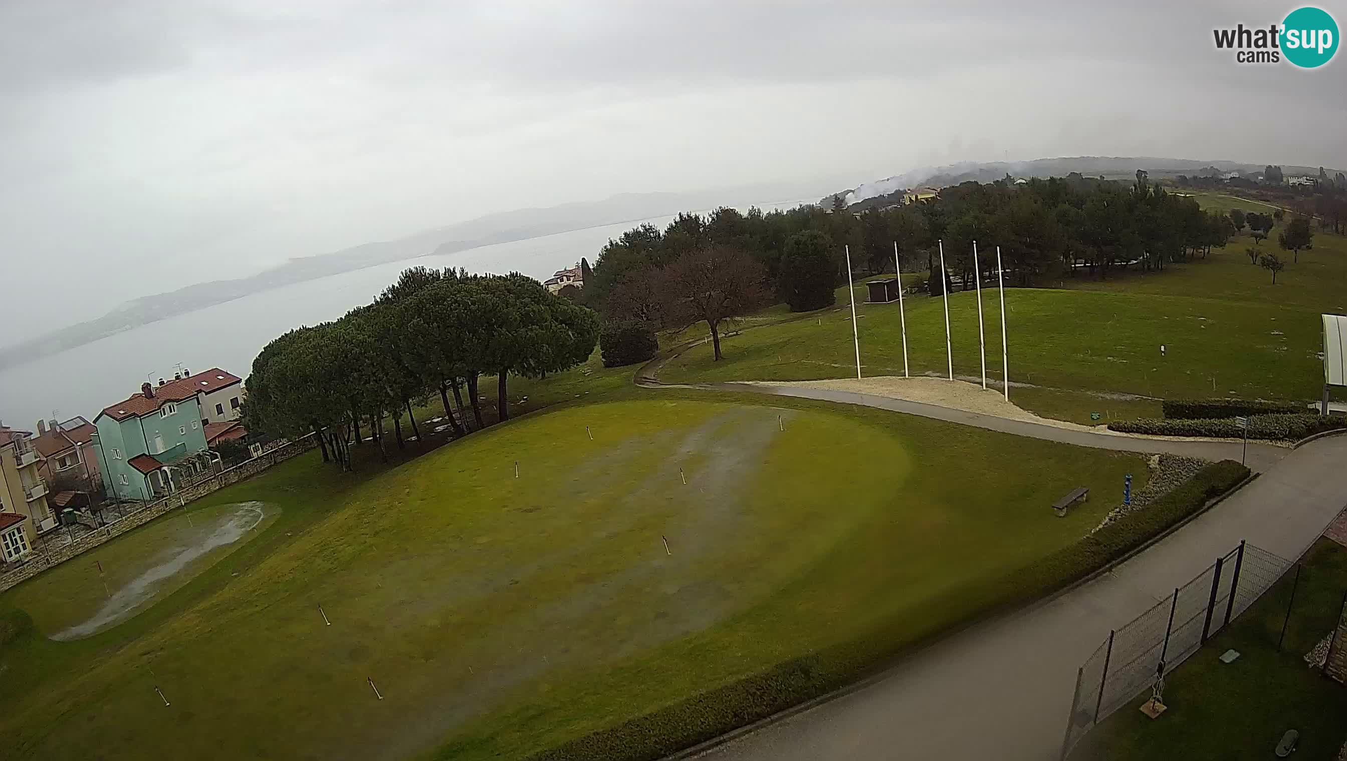 Golf Adriatique Webcam en direct Savudrija – Rezidencija Skiper – Istrie – Croatie