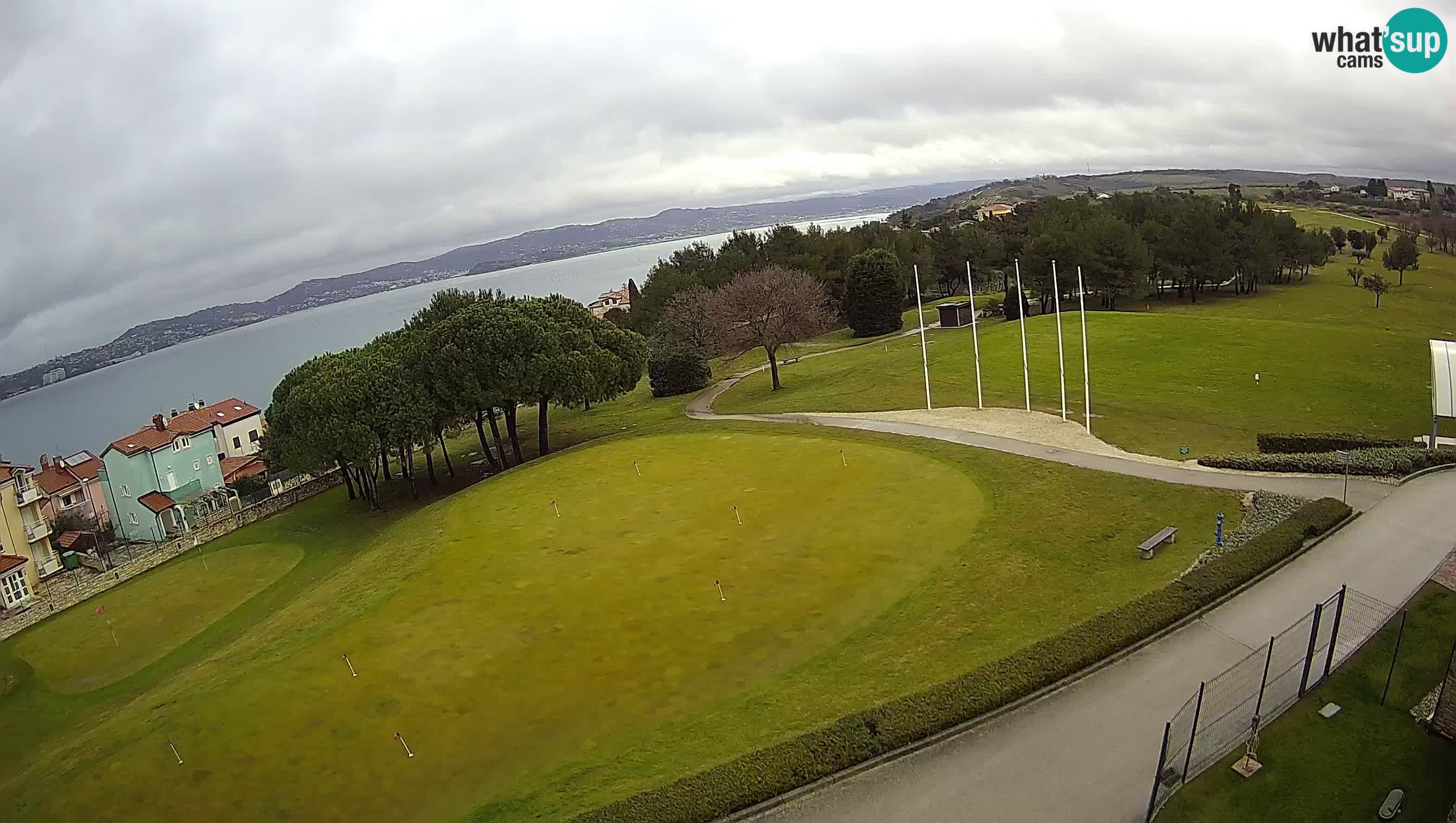 Golf Adriatique Webcam en direct Savudrija – Rezidencija Skiper – Istrie – Croatie