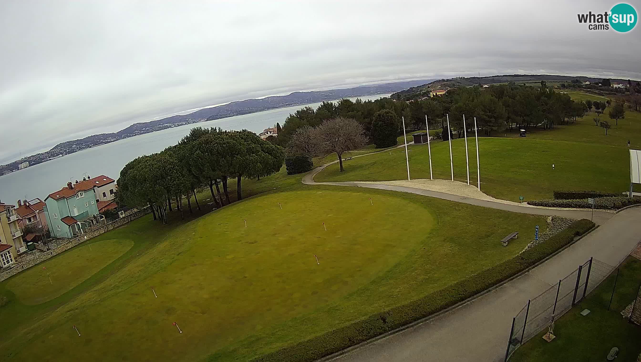Golf Adriatique Webcam en direct Savudrija – Rezidencija Skiper – Istrie – Croatie