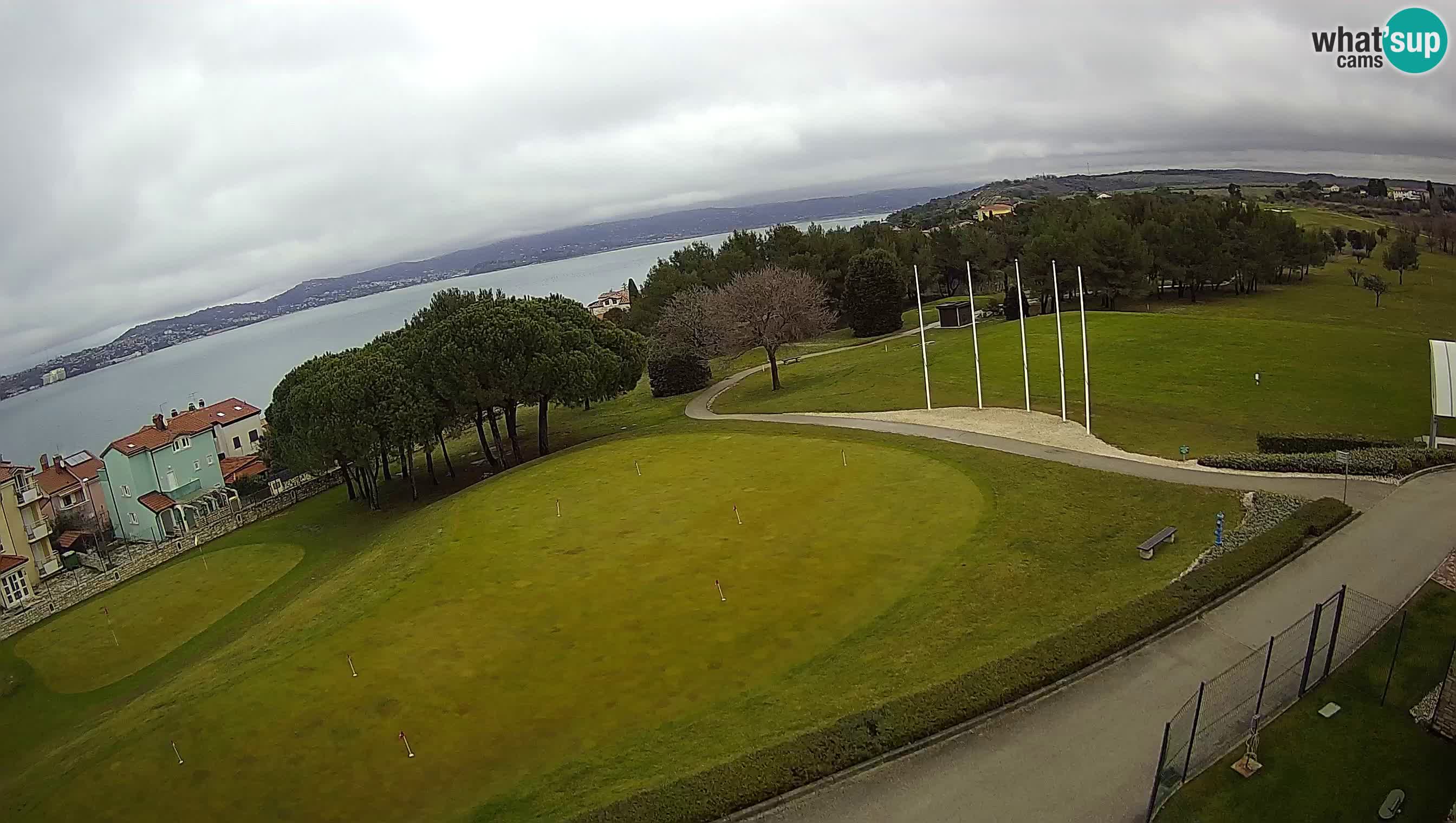 Golf Adriatique Webcam en direct Savudrija – Rezidencija Skiper – Istrie – Croatie