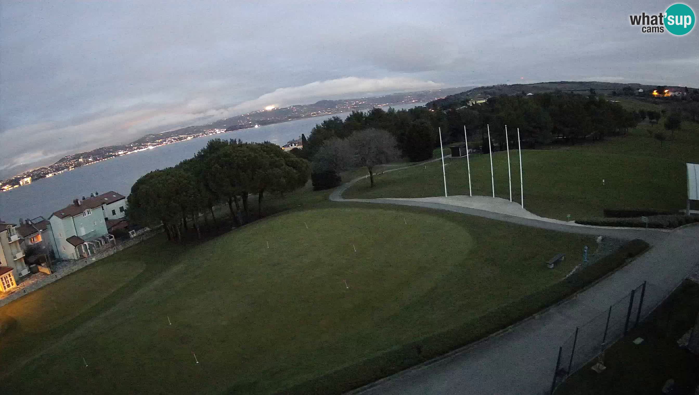 Golf Adriatique Webcam en direct Savudrija – Rezidencija Skiper – Istrie – Croatie