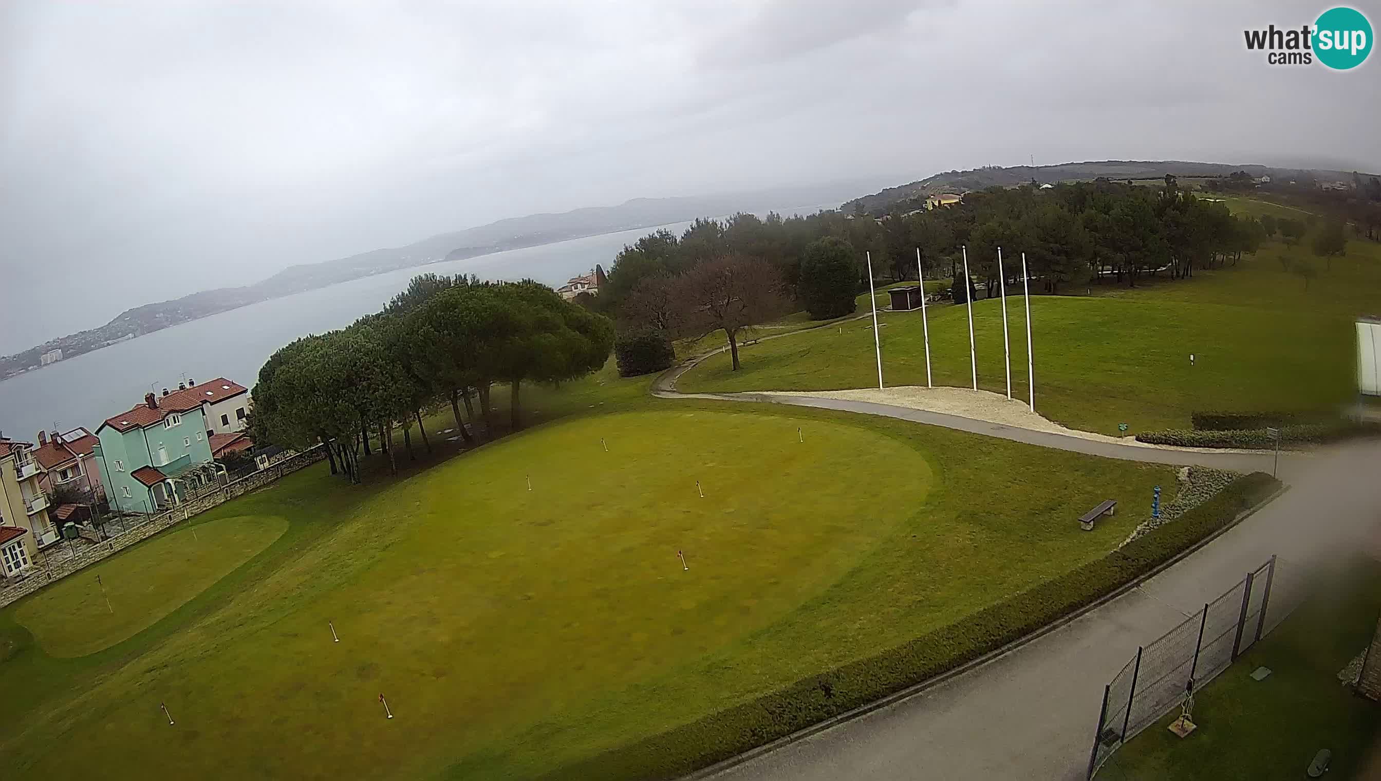 Golf Adriatique Webcam en direct Savudrija – Rezidencija Skiper – Istrie – Croatie