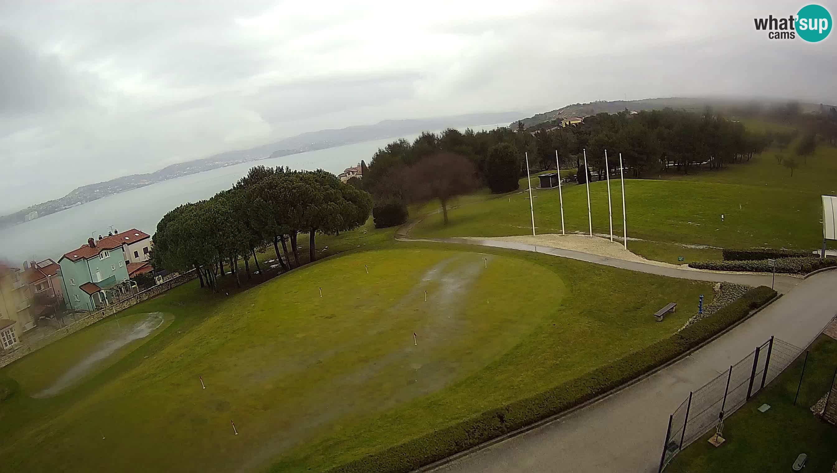 Golf Adriatique Webcam en direct Savudrija – Rezidencija Skiper – Istrie – Croatie