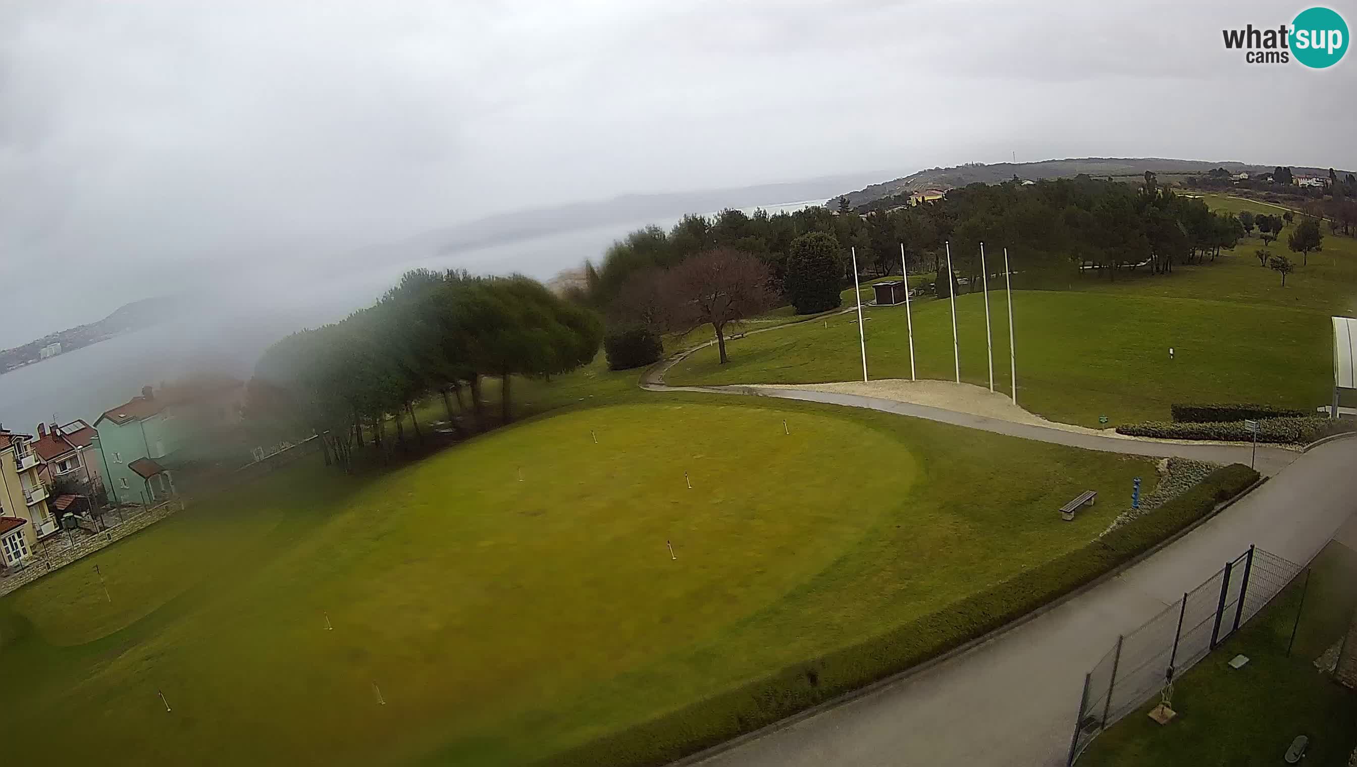 Golf Adriatique Webcam en direct Savudrija – Rezidencija Skiper – Istrie – Croatie