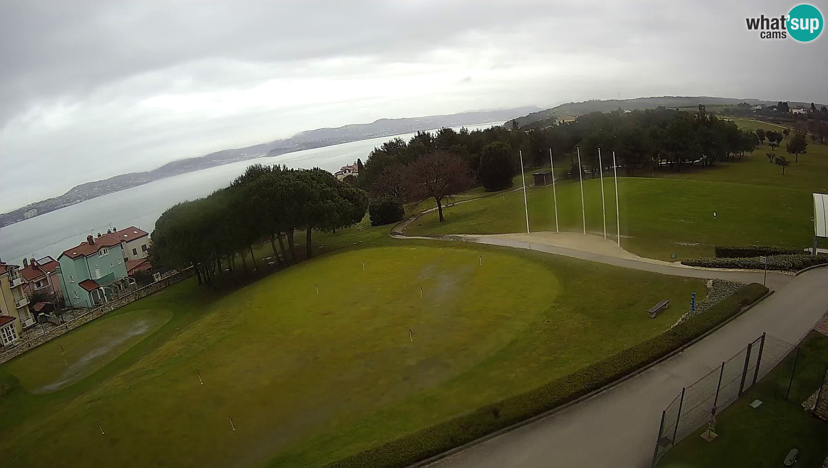 Golf Adriatique Webcam en direct Savudrija – Rezidencija Skiper – Istrie – Croatie