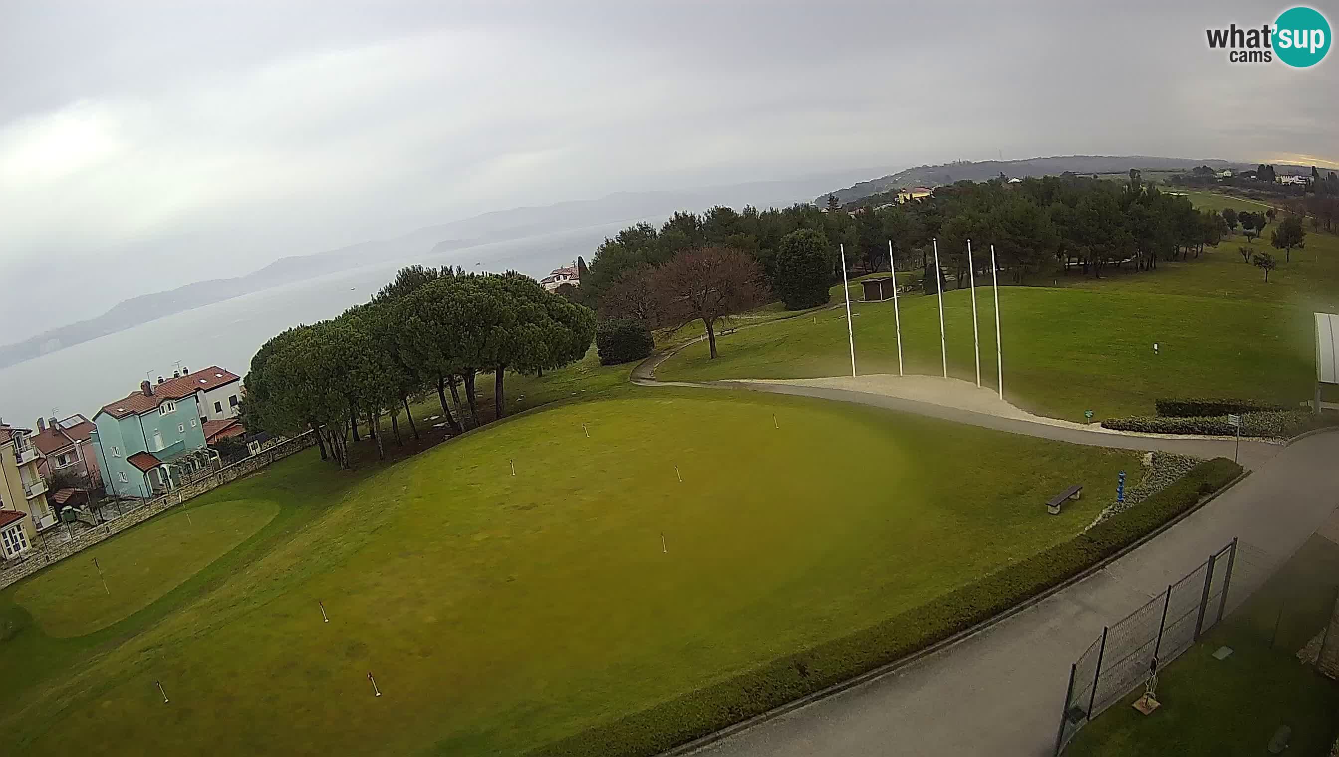 Golf Adriatique Webcam en direct Savudrija – Rezidencija Skiper – Istrie – Croatie