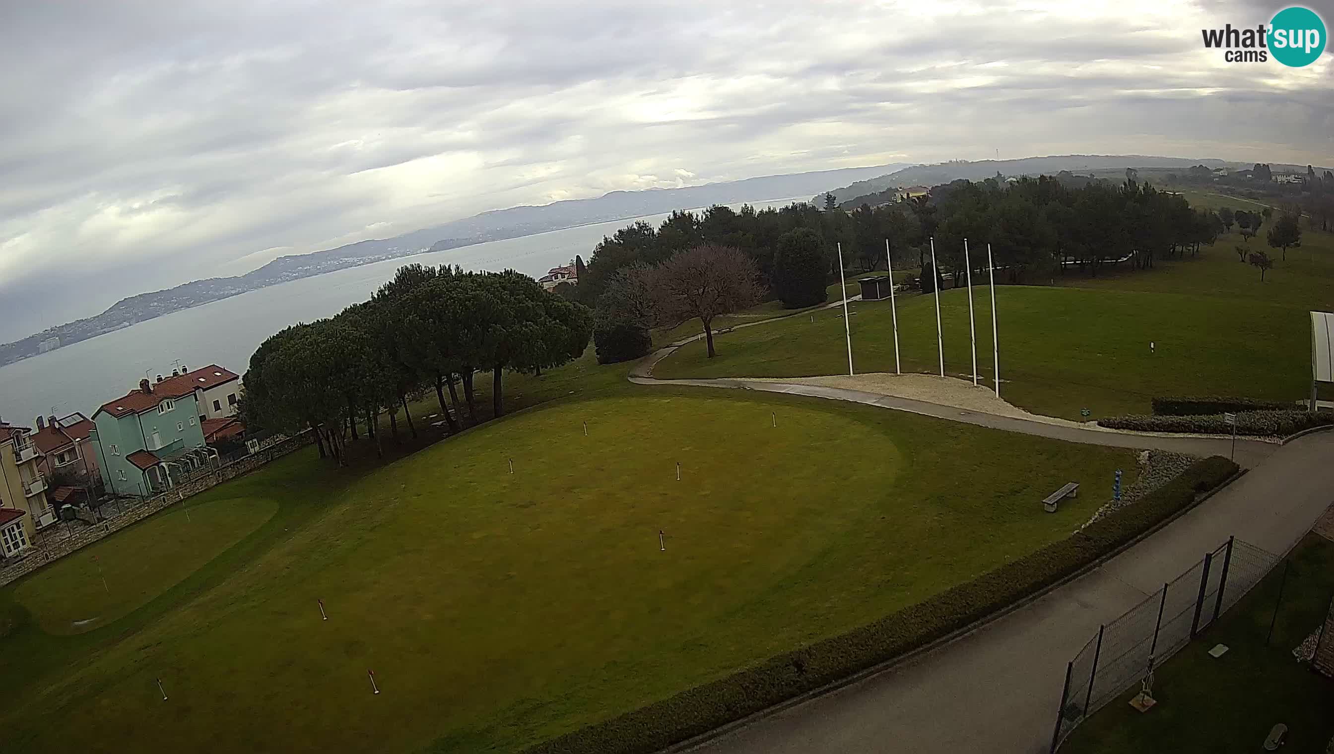 Golf Adriatique Webcam en direct Savudrija – Rezidencija Skiper – Istrie – Croatie