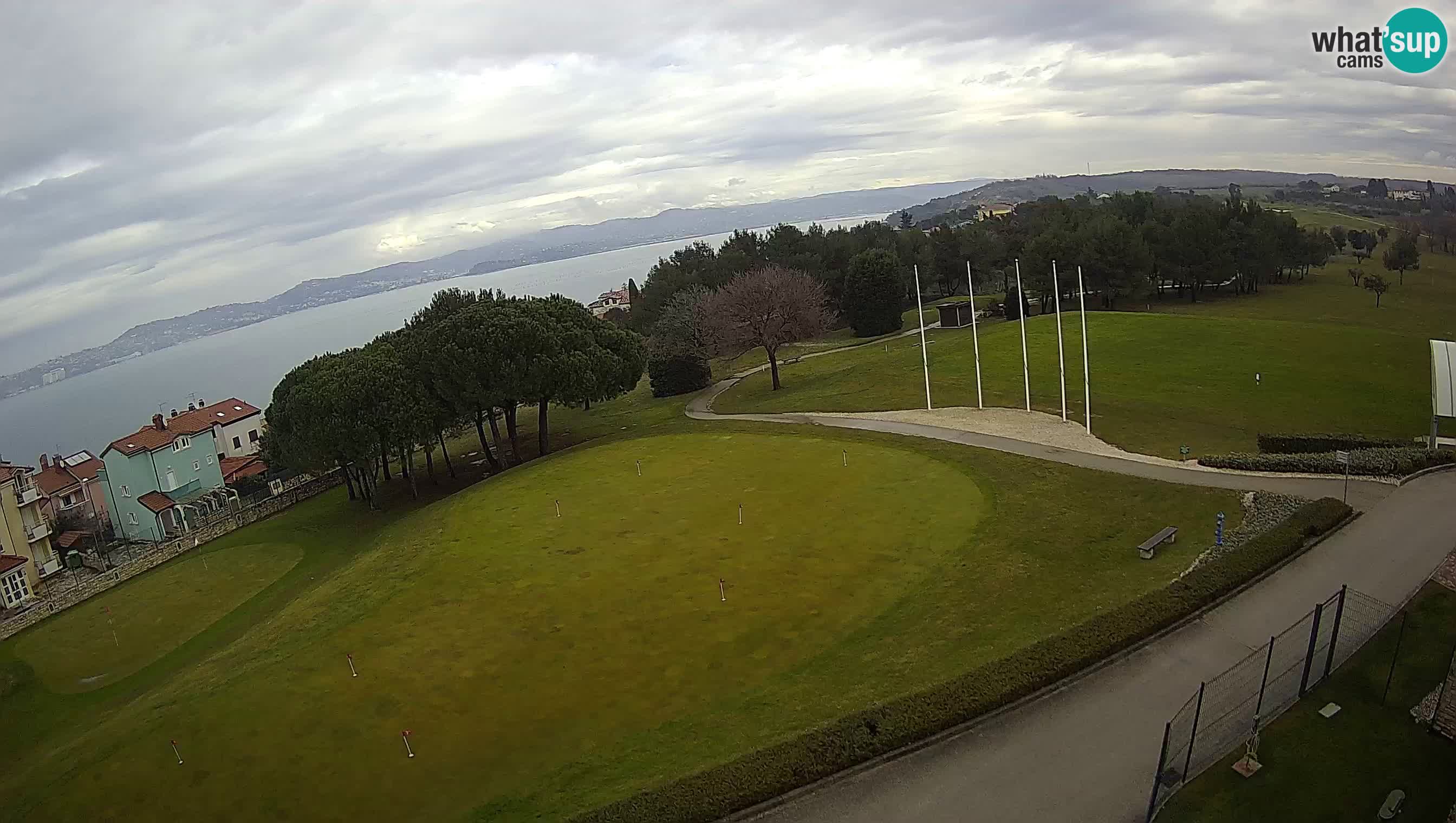 Golf Adriatic Spletna kamera v živo Savudrija – Rezidencija Skiper – Istra – Hrvaška