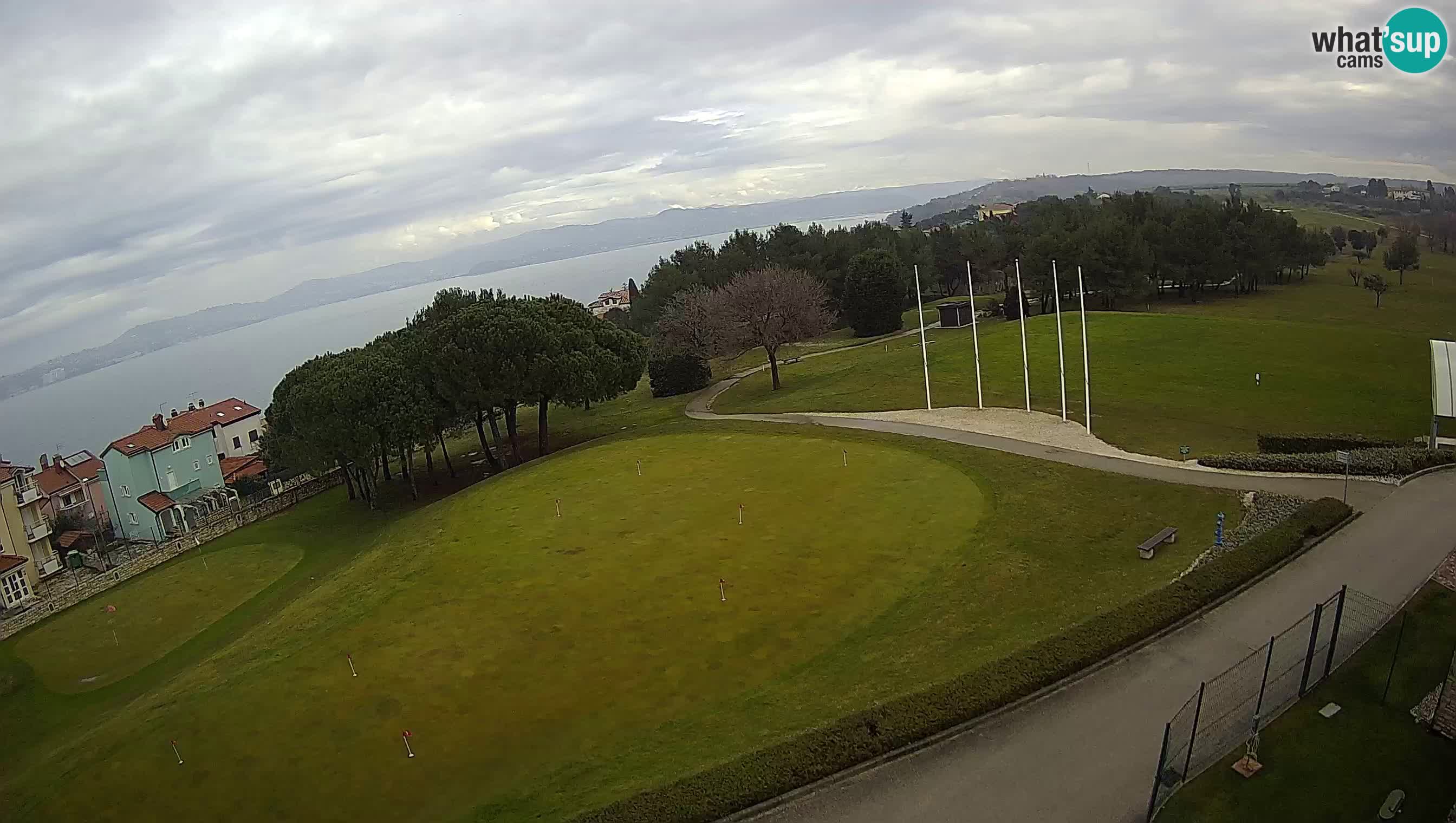 Golf Adriatique Webcam en direct Savudrija – Rezidencija Skiper – Istrie – Croatie