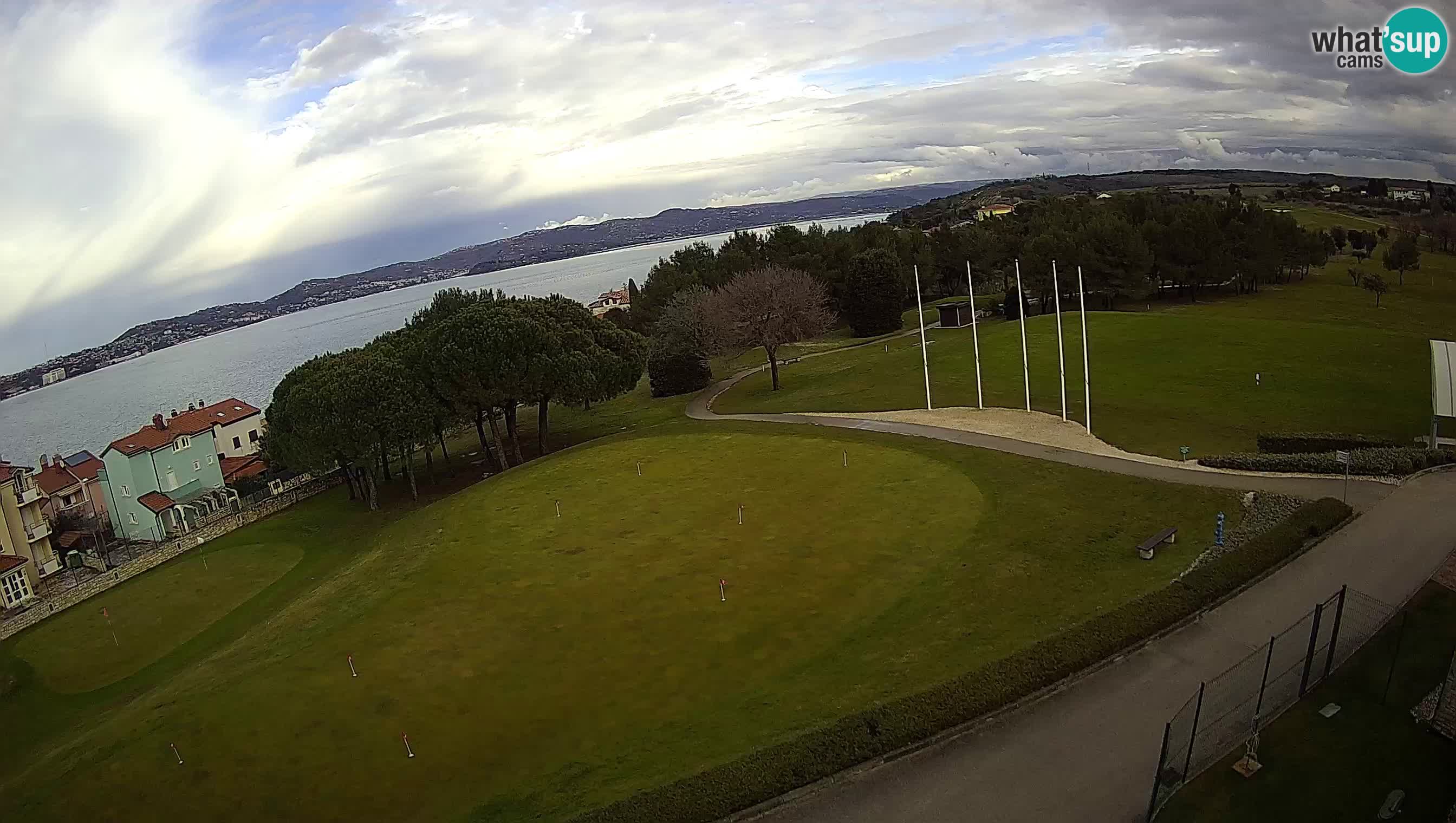 Golf Adriatic Spletna kamera v živo Savudrija – Rezidencija Skiper – Istra – Hrvaška