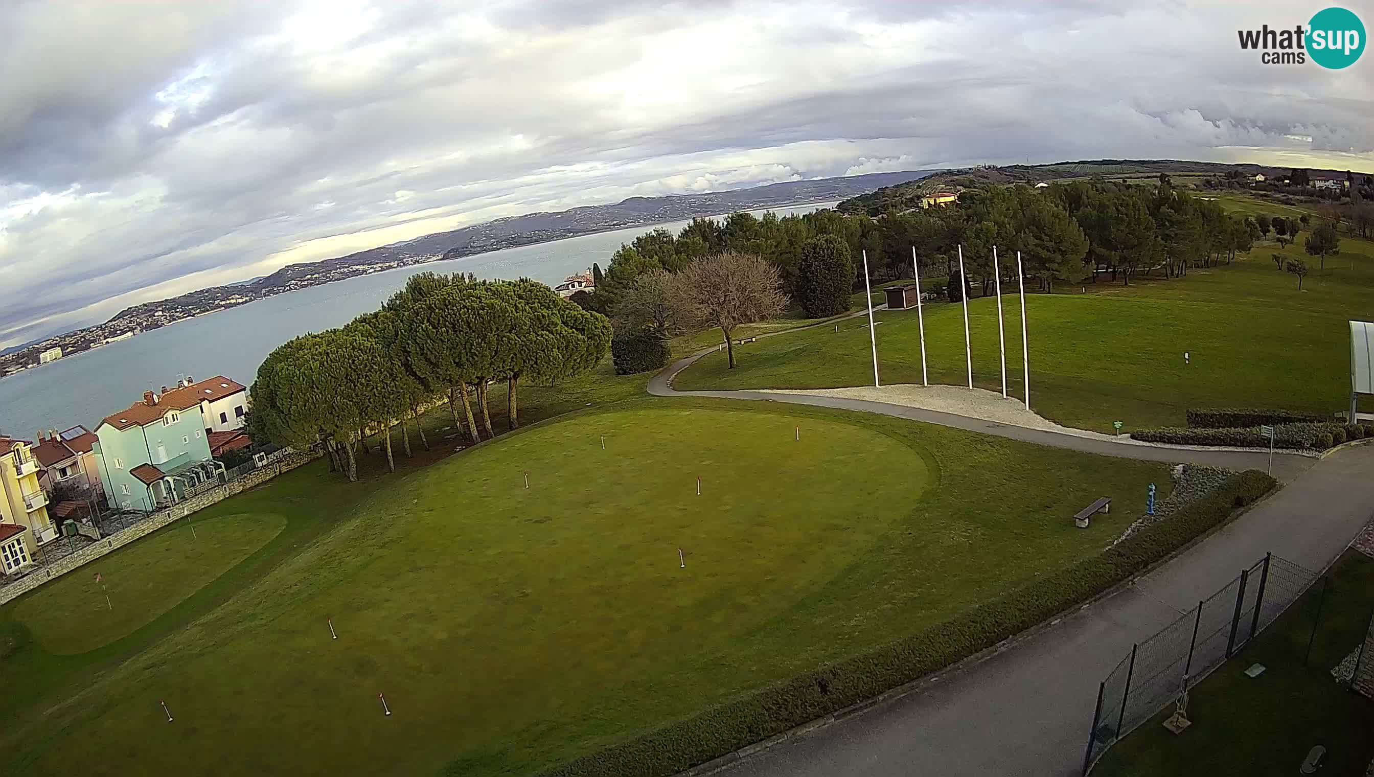 Golf Adriatic Spletna kamera v živo Savudrija – Rezidencija Skiper – Istra – Hrvaška