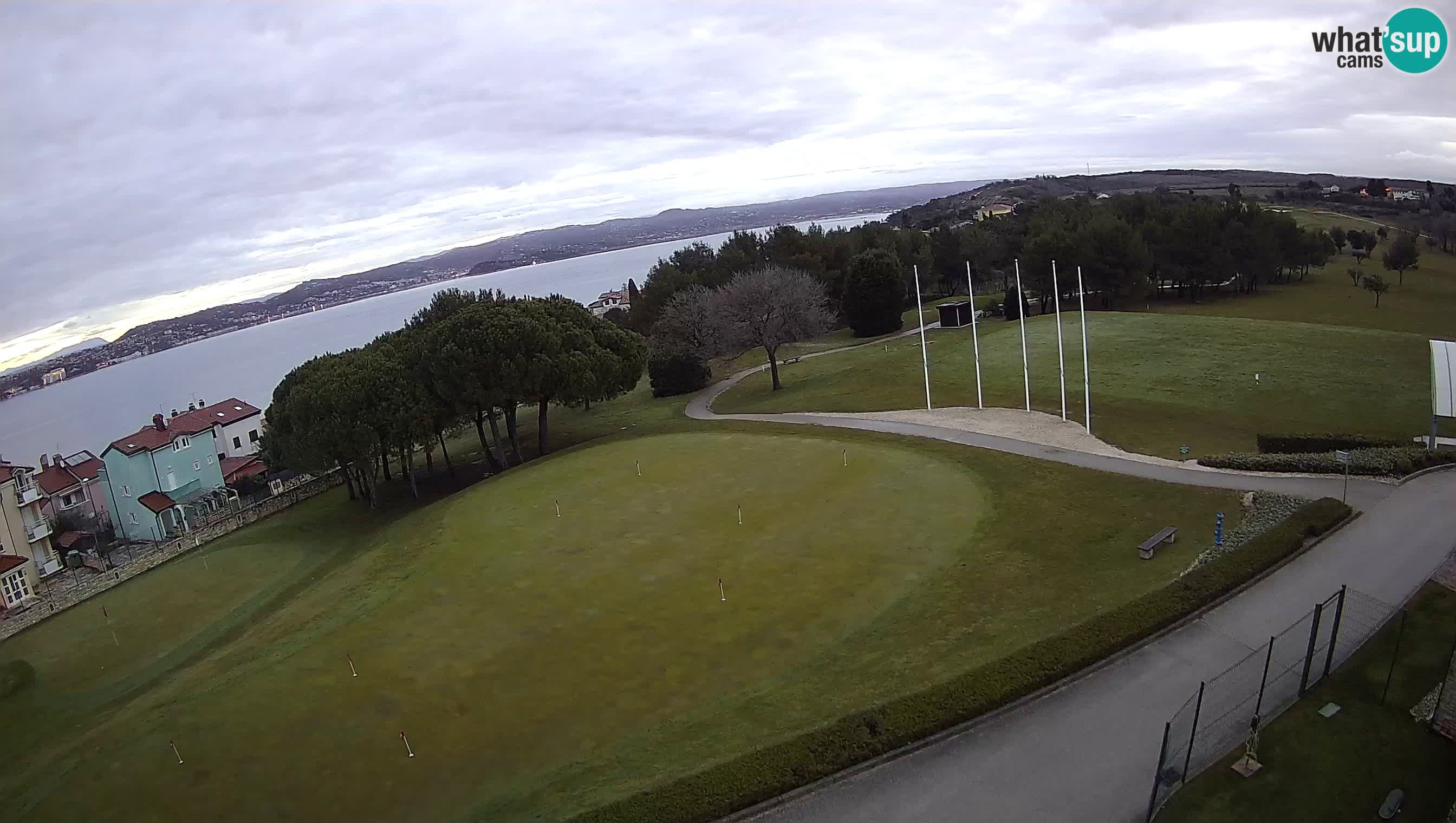 Golf Adriatique Webcam en direct Savudrija – Rezidencija Skiper – Istrie – Croatie