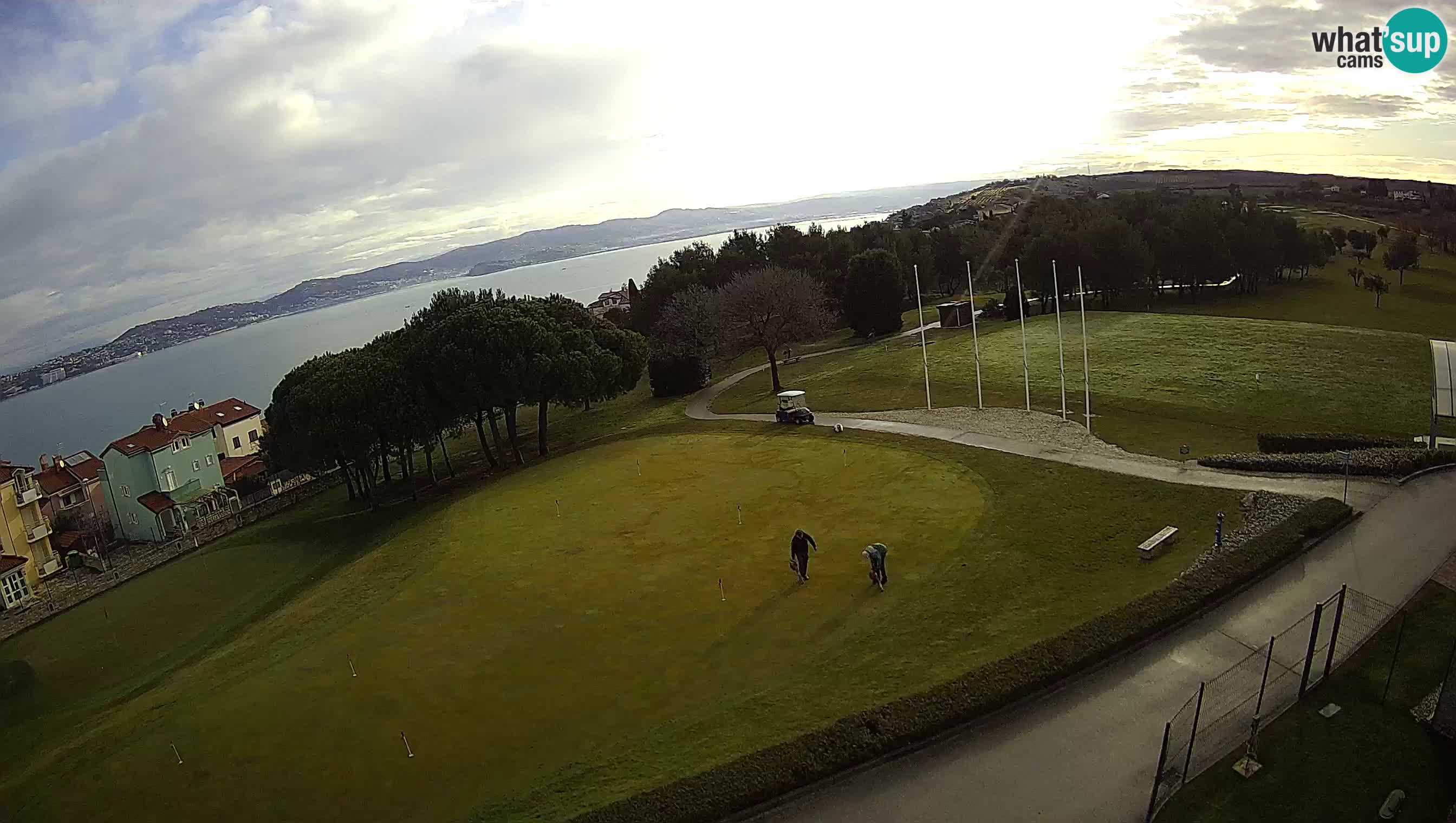 Golf Adriatique Webcam en direct Savudrija – Rezidencija Skiper – Istrie – Croatie