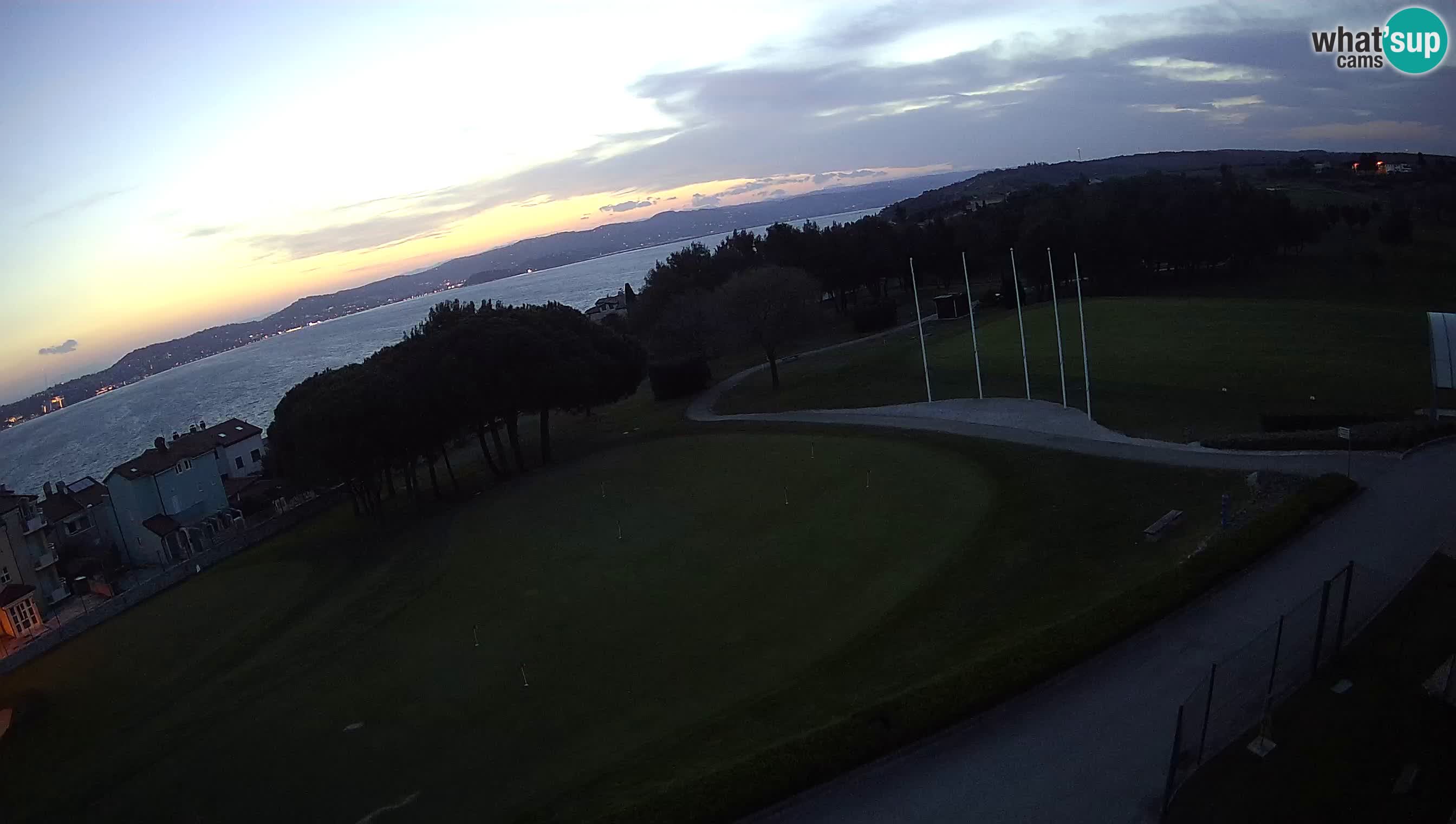 Golf Adriatic Spletna kamera v živo Savudrija – Rezidencija Skiper – Istra – Hrvaška