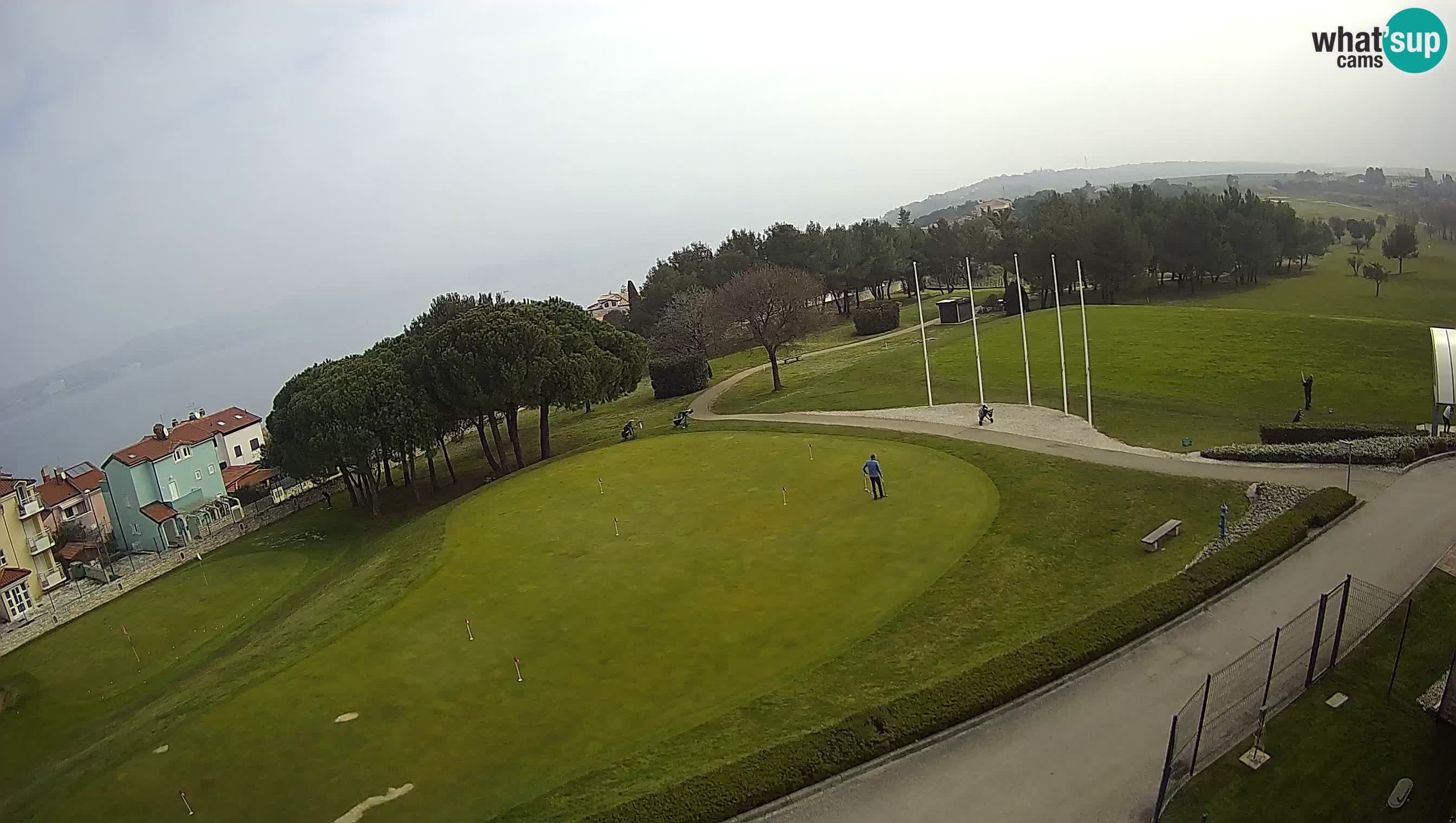 Golf Adriatique Webcam en direct Savudrija – Rezidencija Skiper – Istrie – Croatie