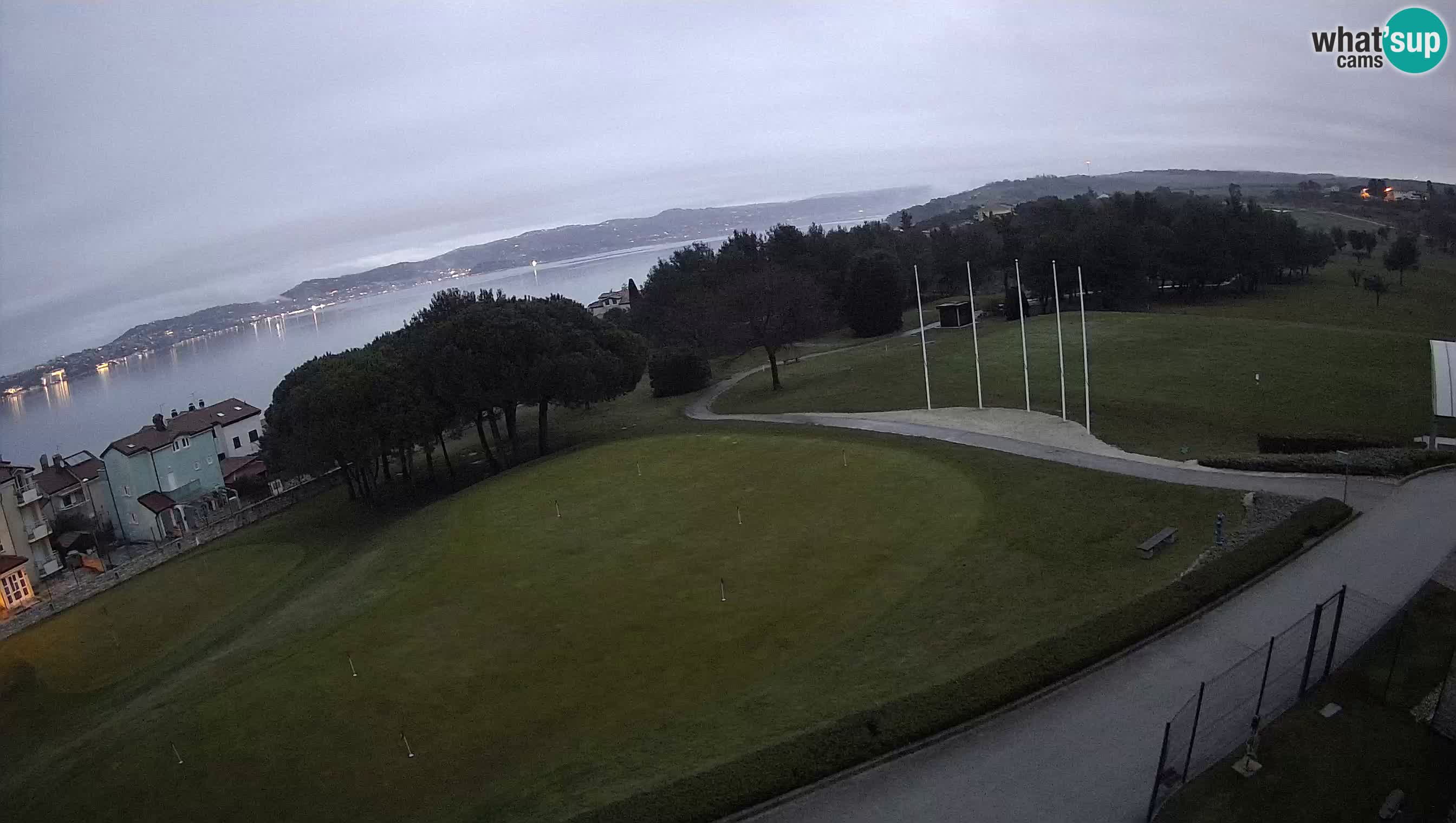 Golf Adriatique Webcam en direct Savudrija – Rezidencija Skiper – Istrie – Croatie