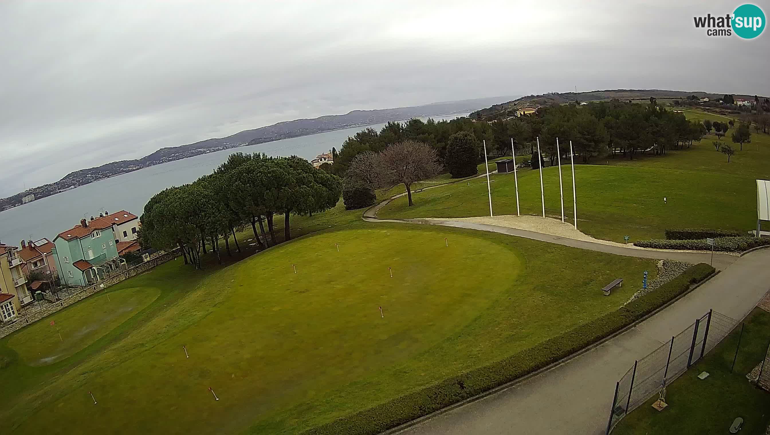 Golf Adriatique Webcam en direct Savudrija – Rezidencija Skiper – Istrie – Croatie