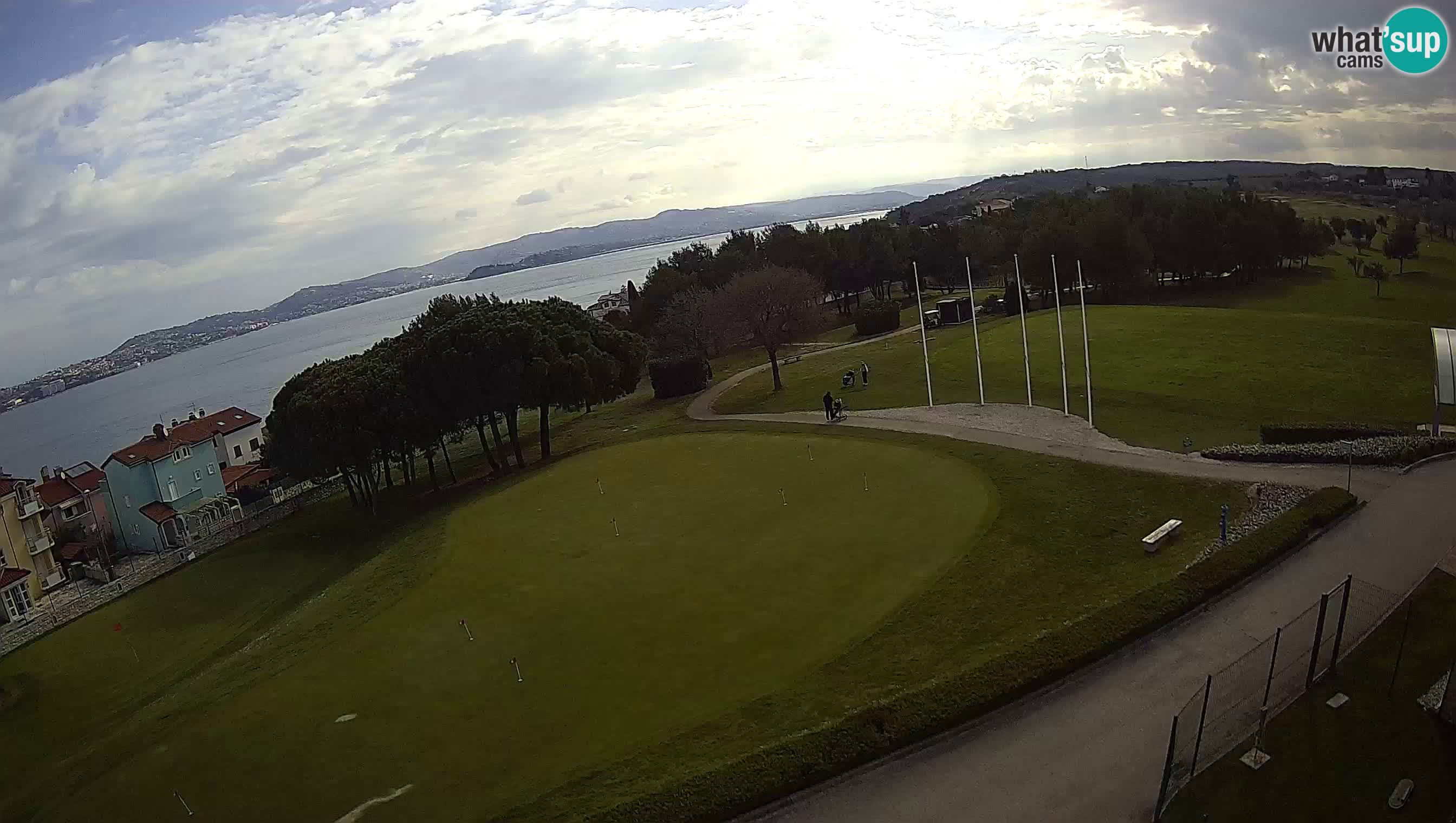 Golf Adriatique Webcam en direct Savudrija – Rezidencija Skiper – Istrie – Croatie