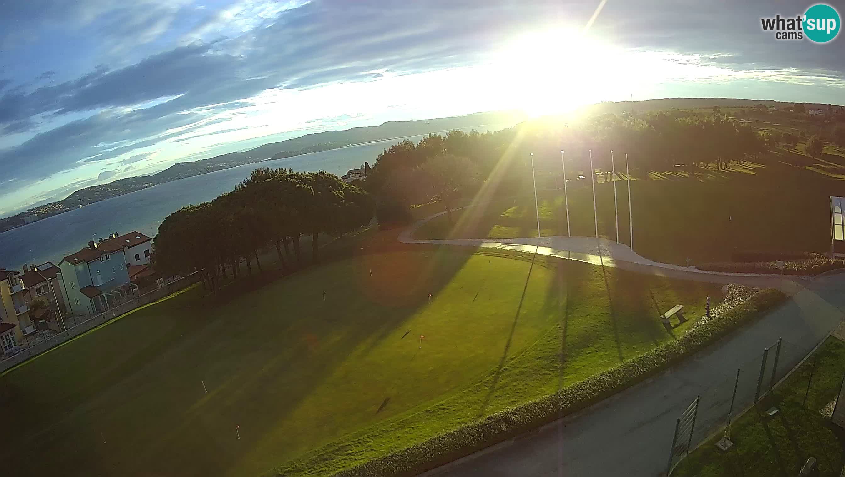 Golf Adriatic Live webcam Savudrija – Rezidencija Skiper – Istria – Croatia