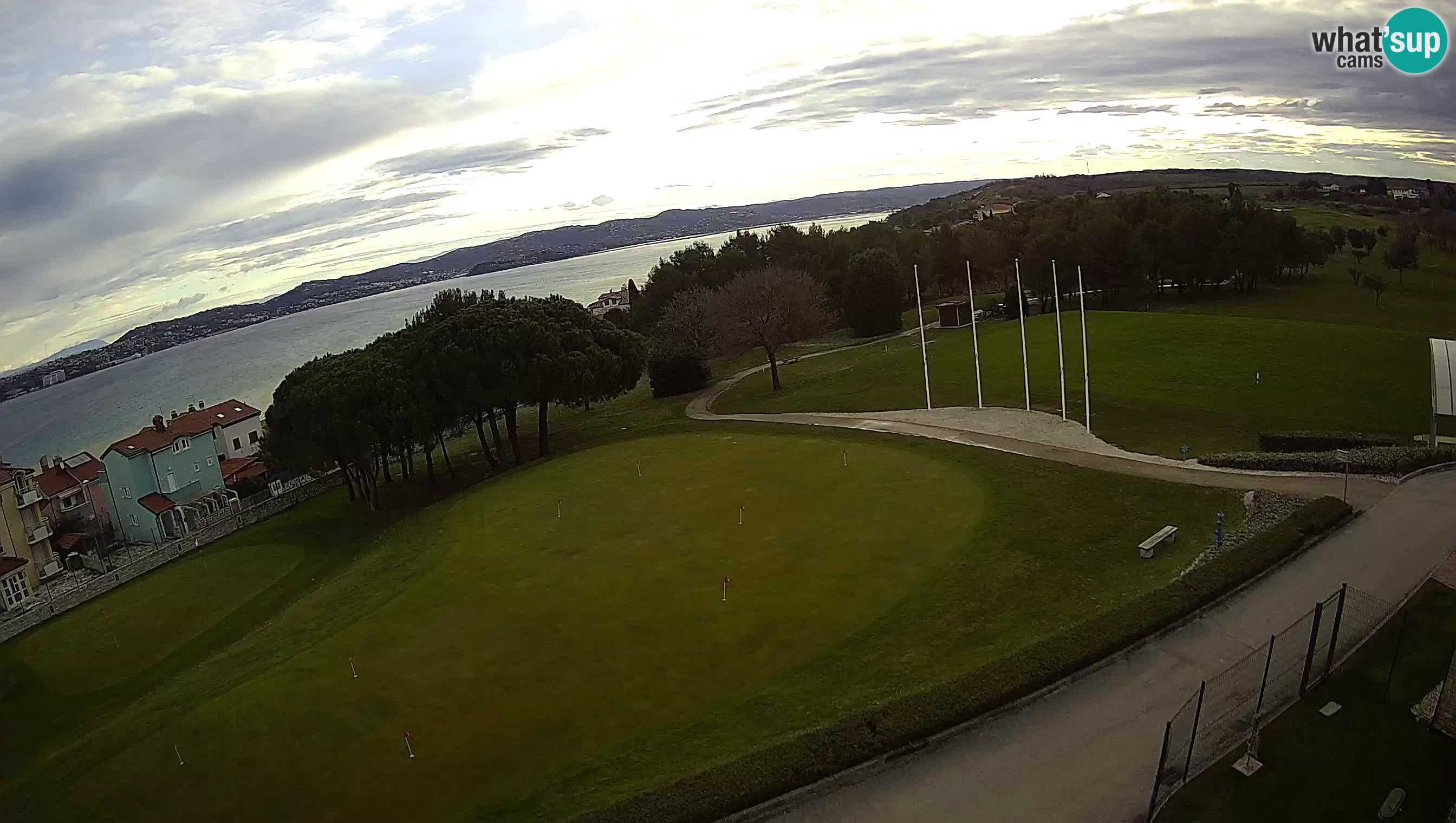 Golf Adriatique Webcam en direct Savudrija – Rezidencija Skiper – Istrie – Croatie