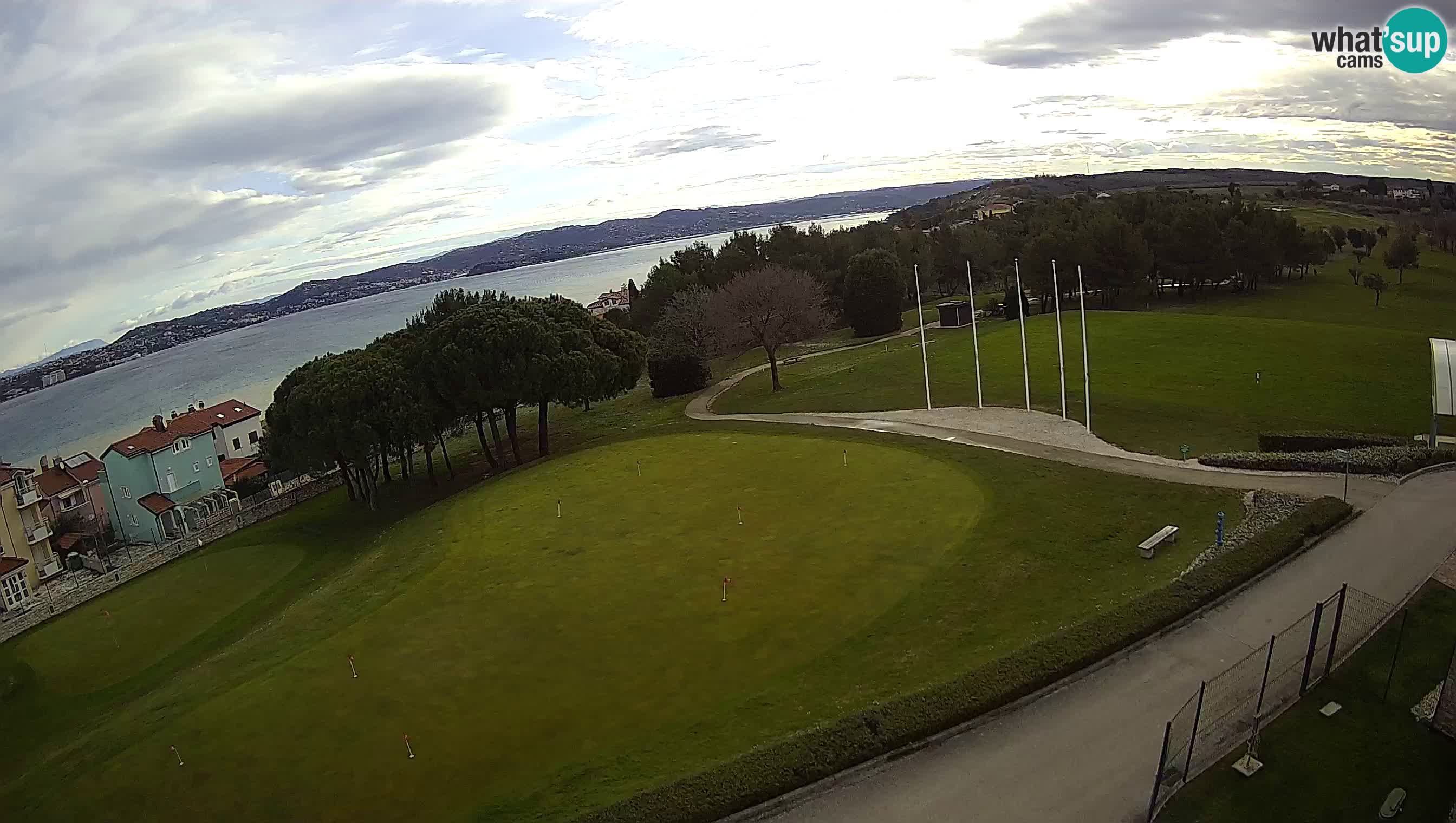Golf Adriatique Webcam en direct Savudrija – Rezidencija Skiper – Istrie – Croatie
