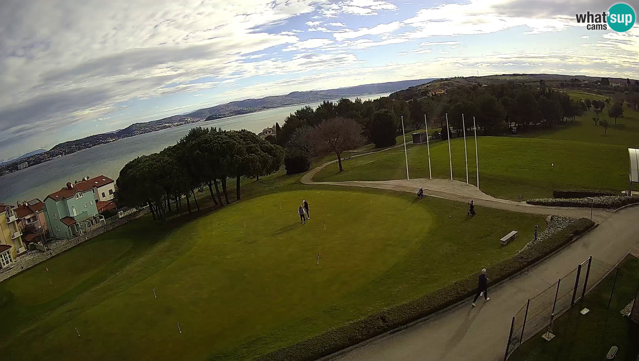 Golf Adriatique Webcam en direct Savudrija – Rezidencija Skiper – Istrie – Croatie