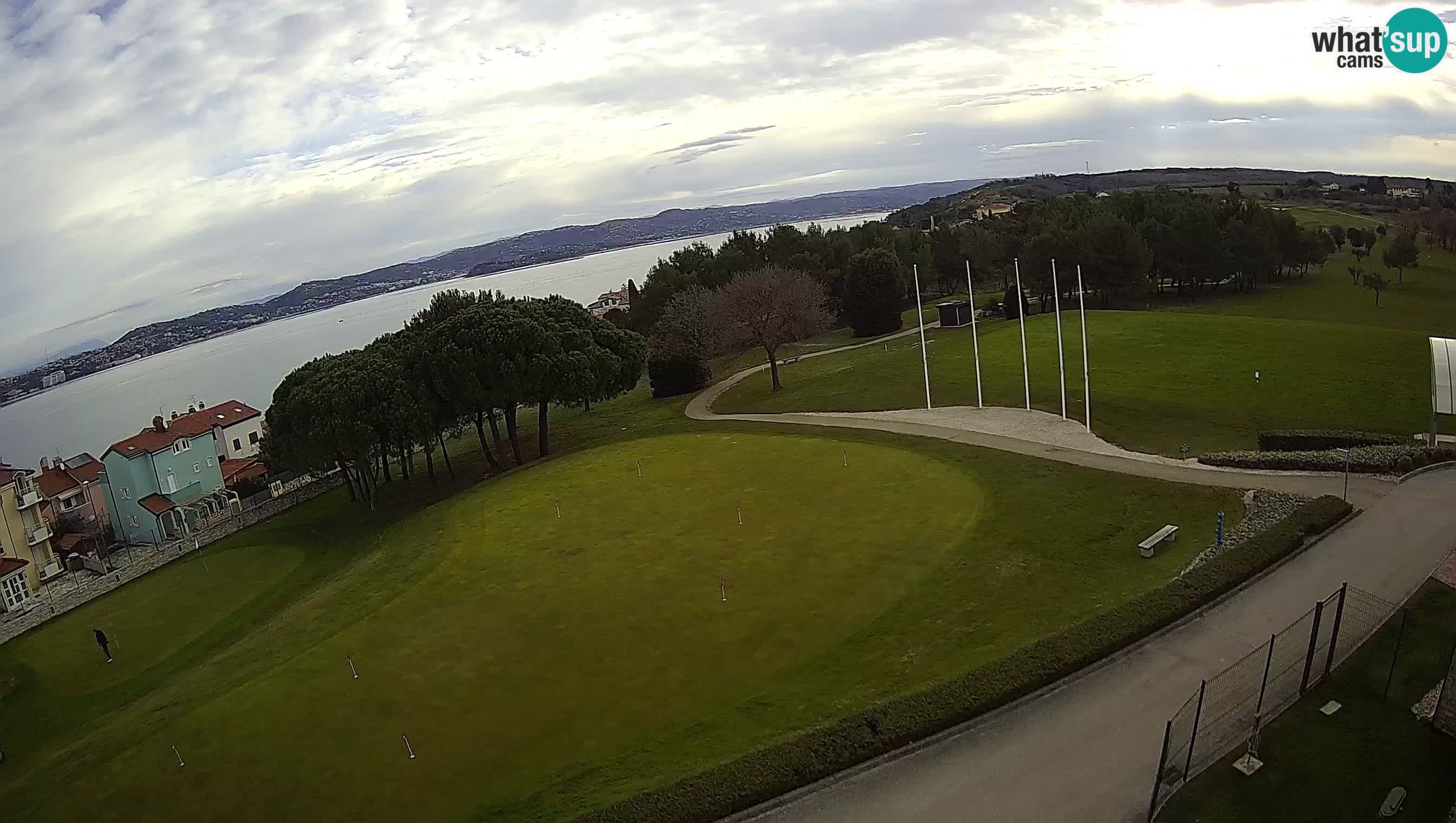 Golf Adriatique Webcam en direct Savudrija – Rezidencija Skiper – Istrie – Croatie