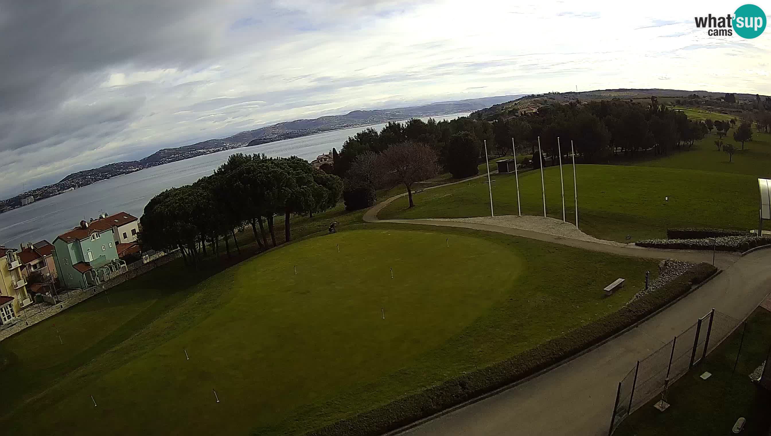Golf Adriatique Webcam en direct Savudrija – Rezidencija Skiper – Istrie – Croatie