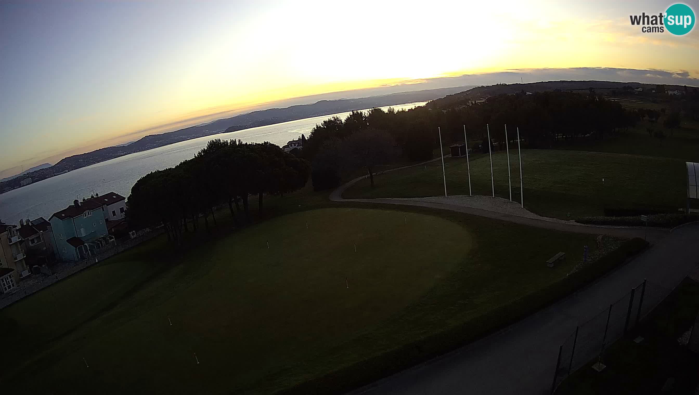 Golf Adriatic Cámara web en vivo Savudrija – Rezidencija Skiper – Istria – Croacia