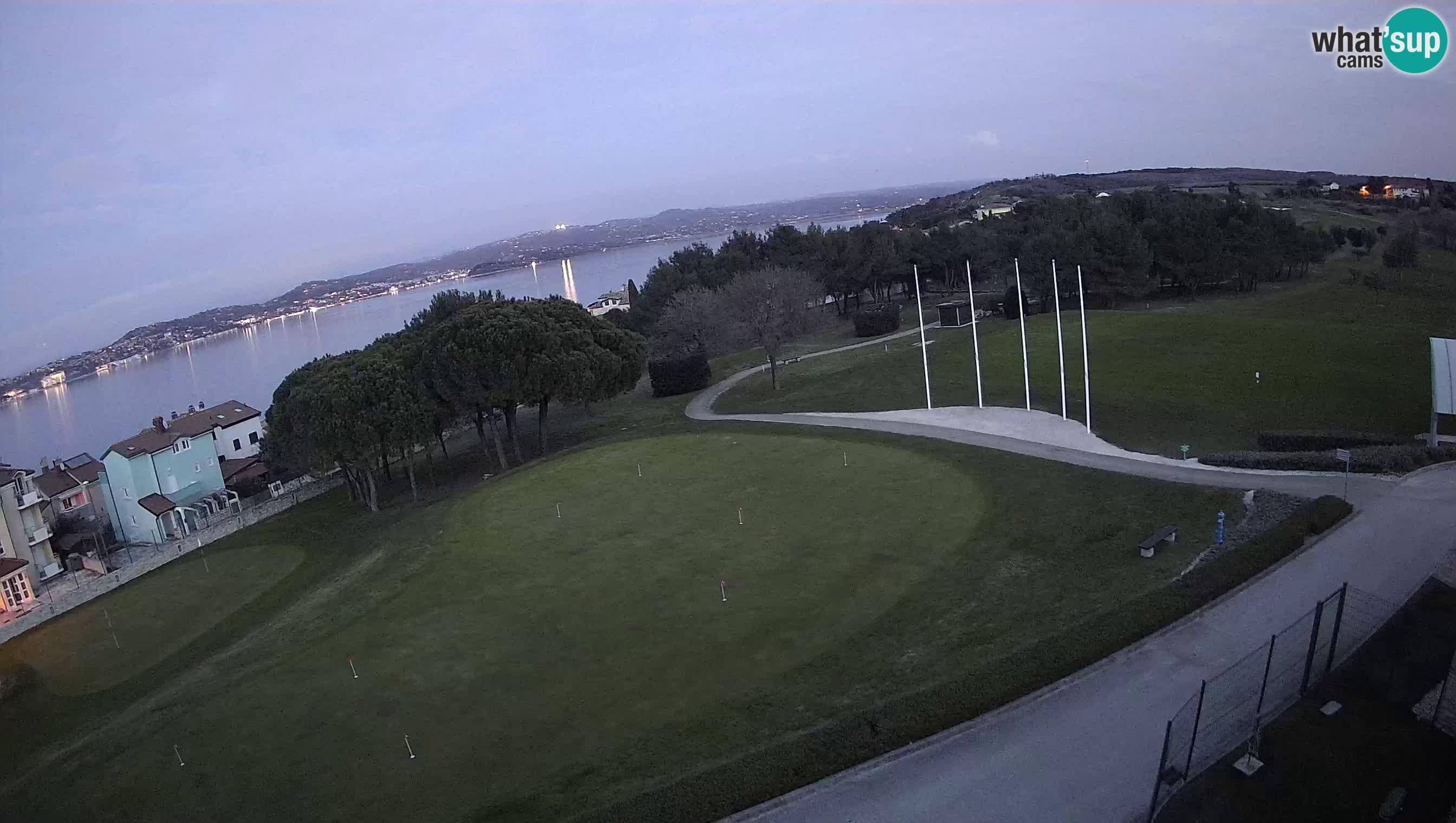 Golf Adriatique Webcam en direct Savudrija – Rezidencija Skiper – Istrie – Croatie